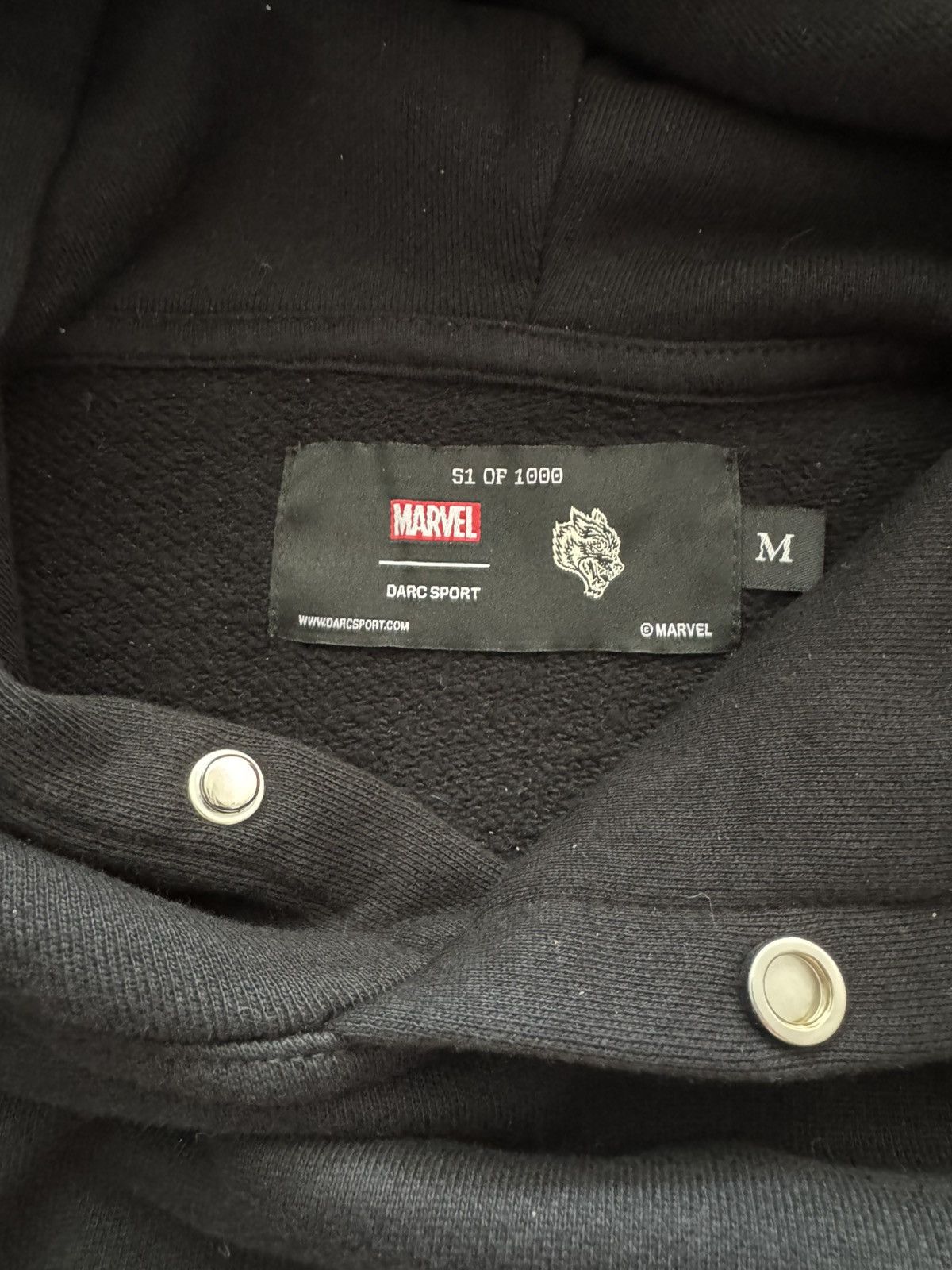 Darc Sport DARC SPORT X SPIDER-MAN X CARNAGE “P” HOODIE BLACK SYMBIOTE Size US M / EU 48-50 / 2 - 8 Thumbnail