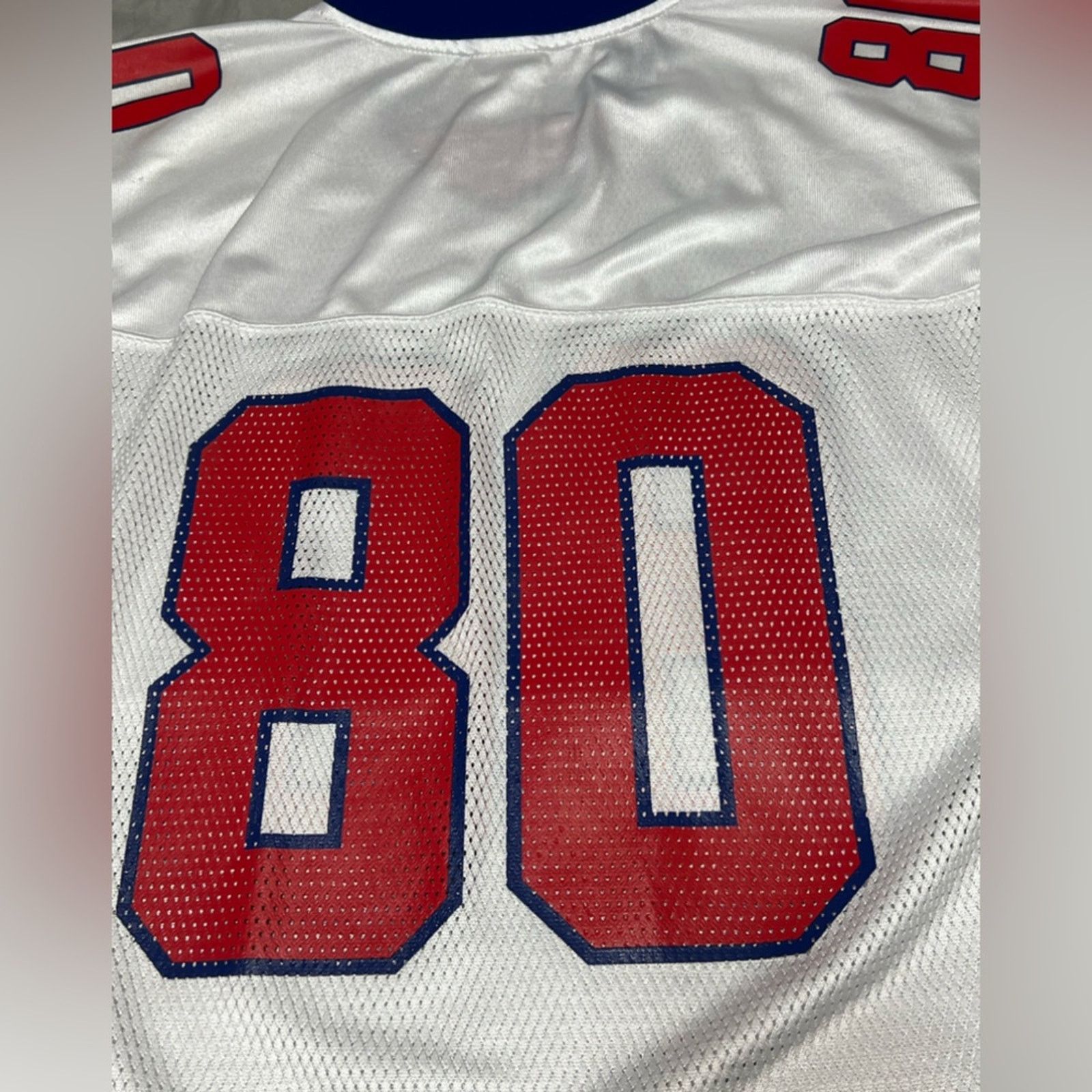 Reebok Reebok New York Giants Shockey #80 Jersey NFL Sz XXL BLANK Size US XXL / EU 58 / 5 - 4 Thumbnail