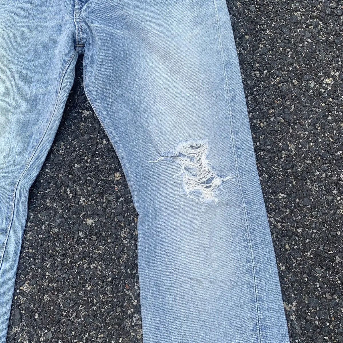 Self Edge 💥 REDLINE 💥 Vintage Edwin 505 Jeans Light Wash Denim Pants Size US 29 - 6 Thumbnail