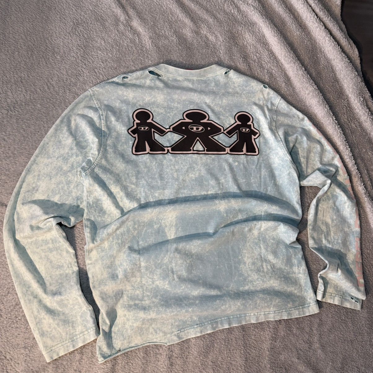 Diesel 🔥 Diesel Long Sleeve Acid-Wash Size M Size US M / EU 48-50 / 2 - 6 Thumbnail