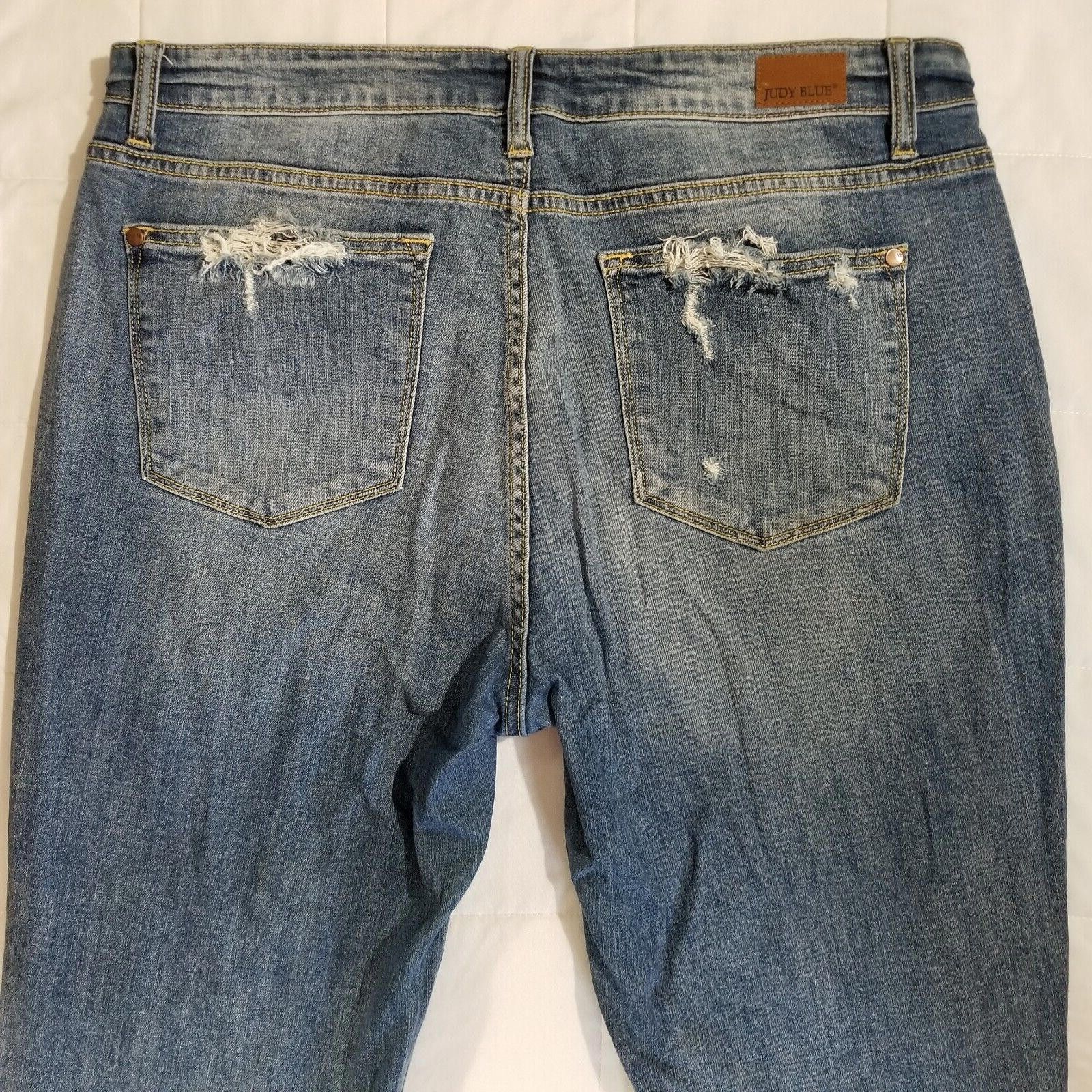 Other Judy Blue Jeans Paint Splatter Boyfriend Fit 15/32 Midrise Size 32" / US 10 / IT 46 - 12 Thumbnail