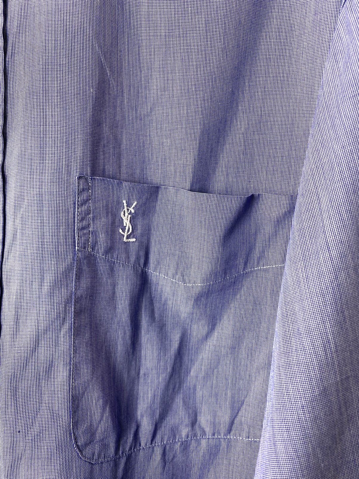 Yves Saint Laurent Vintage 1990’s YSL Yves Saint Laurent Shirt Tee Y2K Size US XL / EU 56 / 4 - 3 Thumbnail
