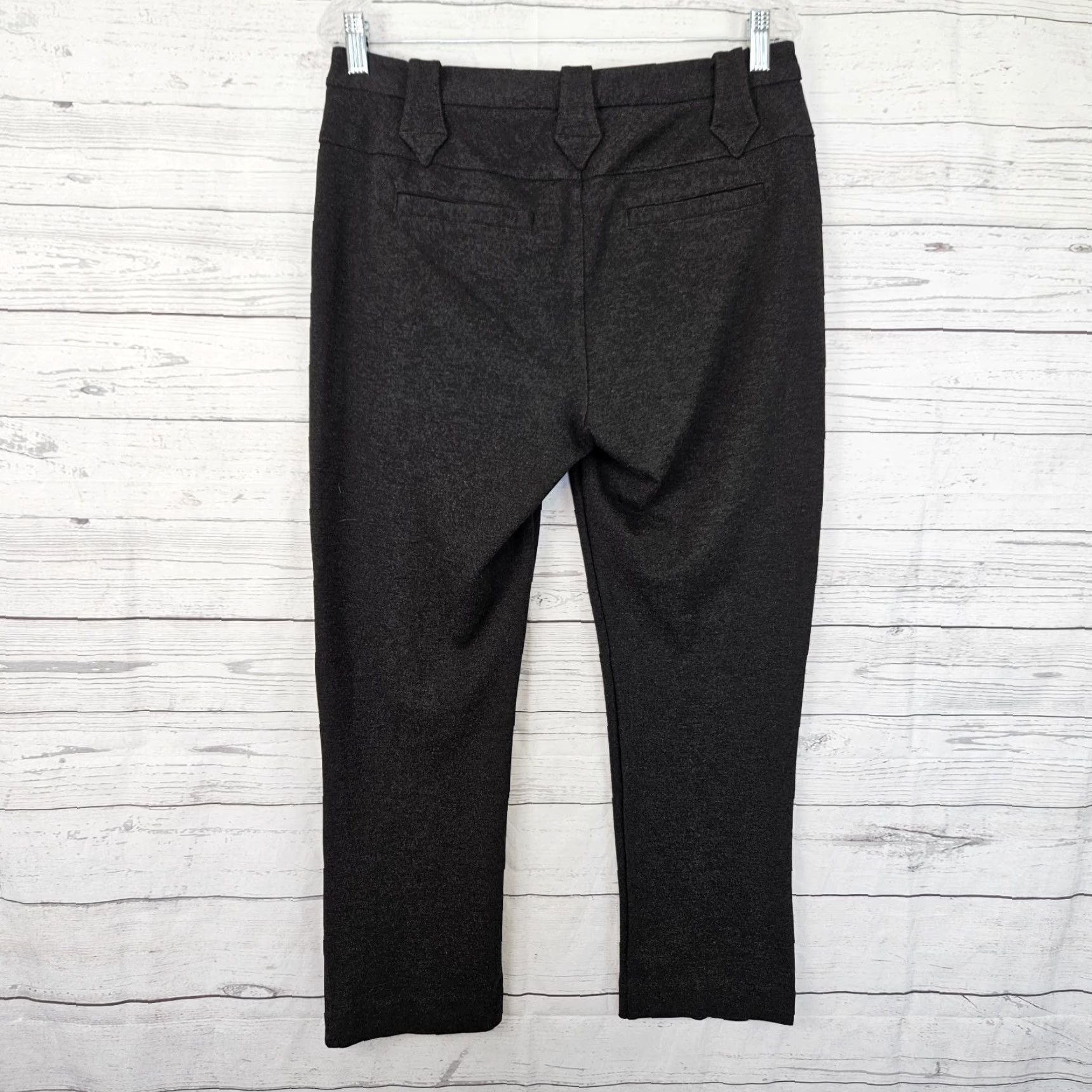 Vintage Cabi Womens Barrister Trouser Sz 8 Gray Ponte Knit Mid Rise Size 30" / US 8 / IT 44 - 3 Thumbnail