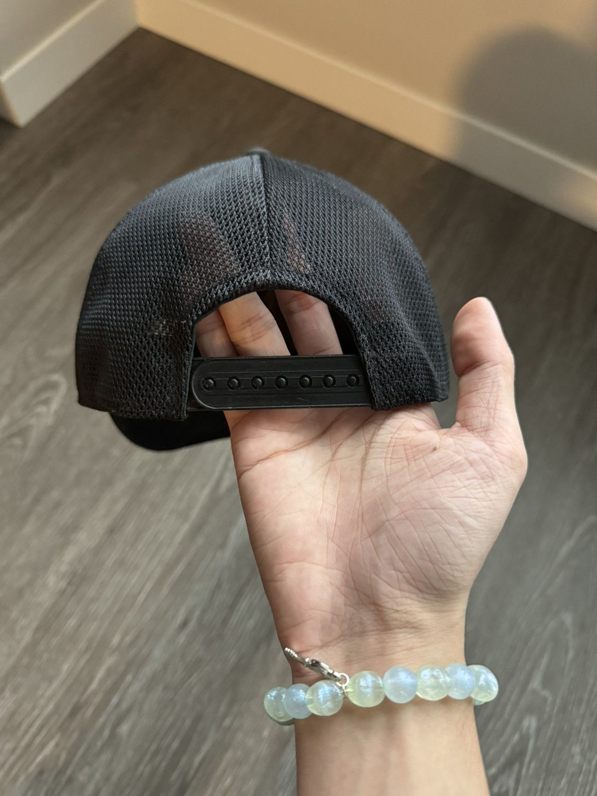 Bape × Swarovski 2006 Swarovski Studded Trucker Hat Size ONE SIZE - 2 Thumbnail
