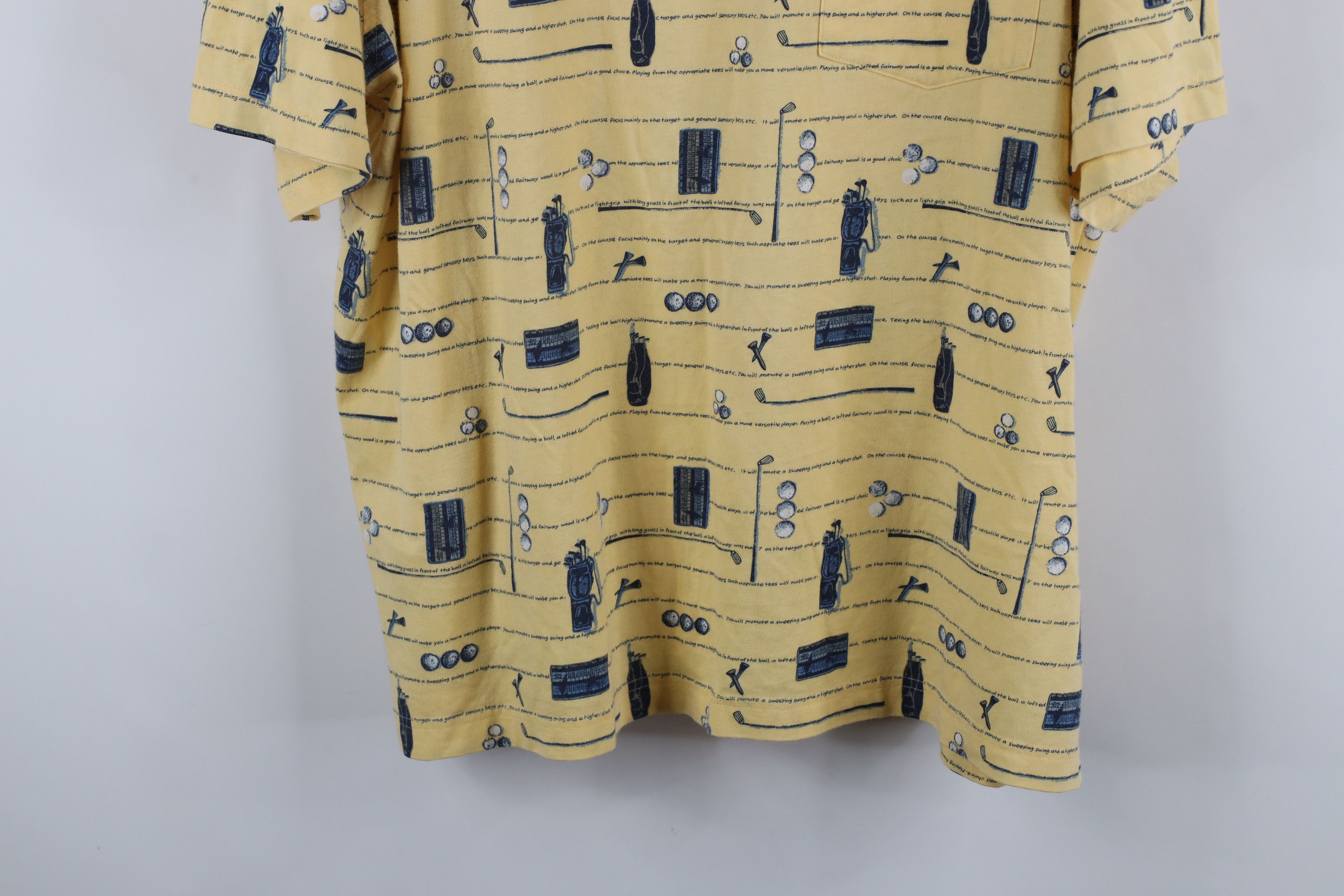 Vintage Vintage 90s Streetwear All Over Print Collared Polo Shirt Size US XL / EU 56 / 4 - 3 Thumbnail