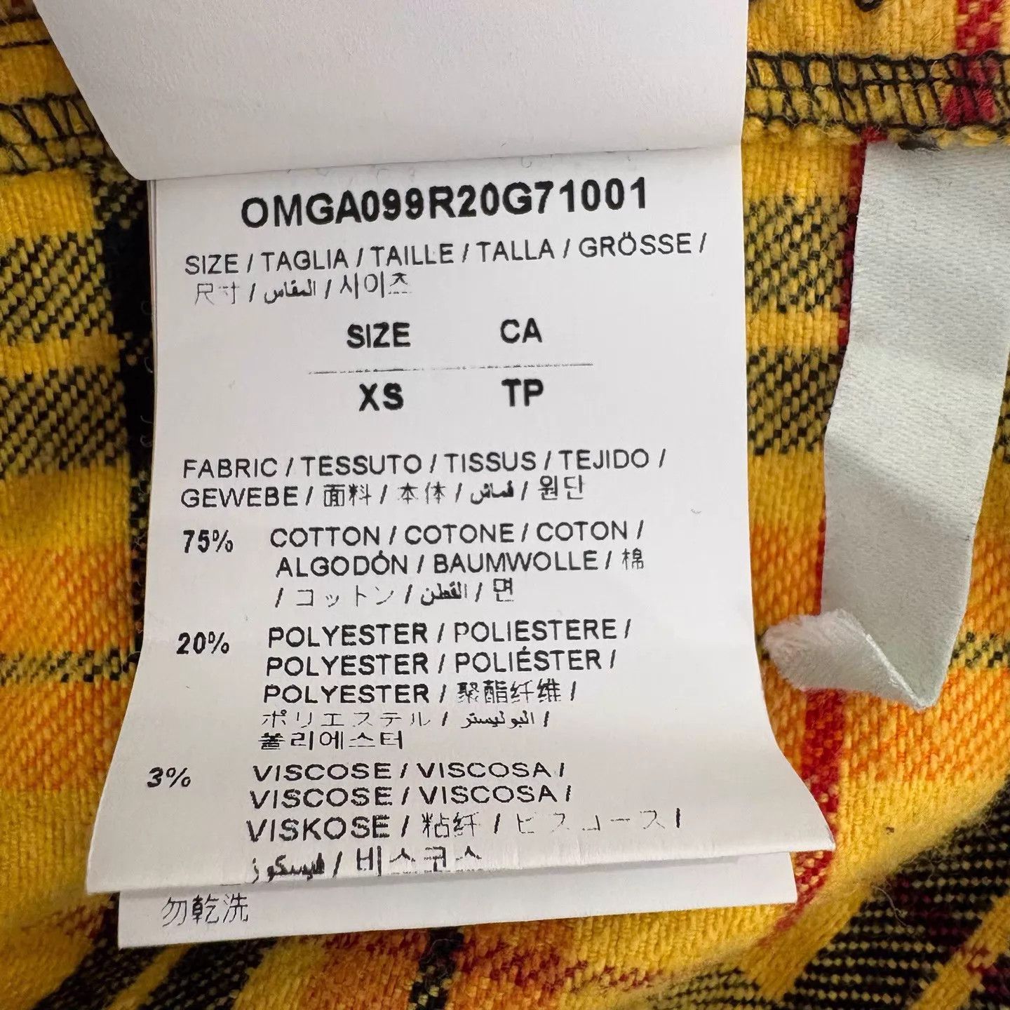 Off-White OFF-WHITE Gingham Arrow Hooded Shirt Jacket XS Size US XS / EU 42 / 0 - 4 Thumbnail