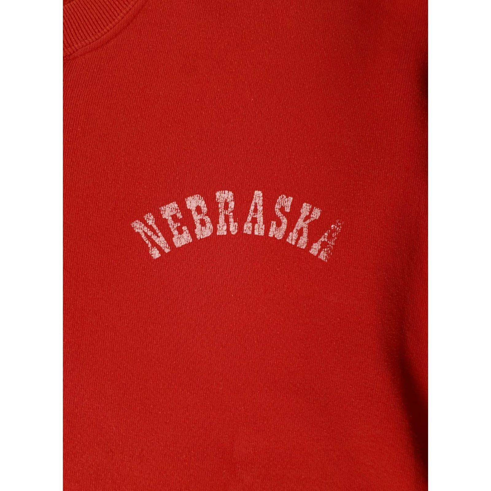 Russell Athletic VINTAGE Russell Athletic Sweatshirt VTG 90s University Nebraska Made USA Red Mens L Size US L / EU 52-54 / 3 - 2 Thumbnail