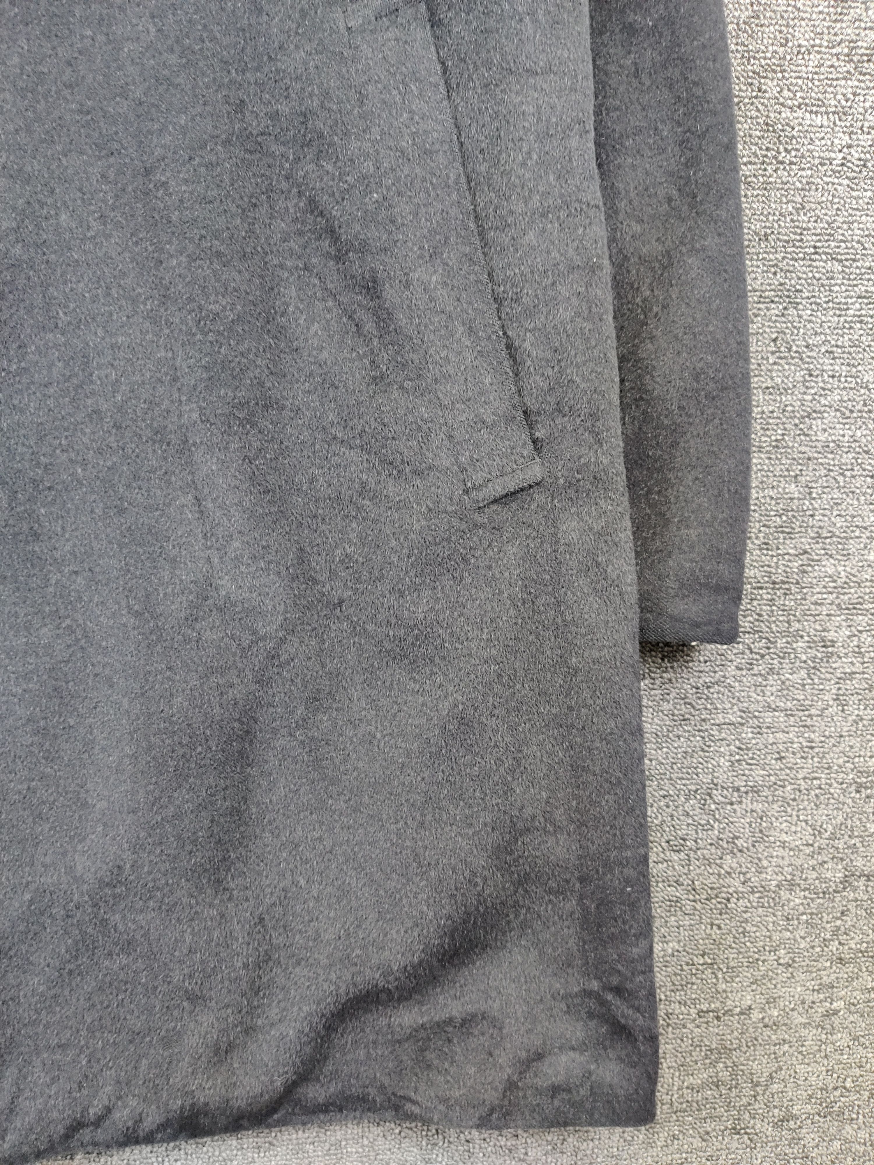 Kansai Yamamoto Vintage Kansai Yamamoto Homme Wool Single Breasted Coat Size US L / EU 52-54 / 3 - 3 Thumbnail