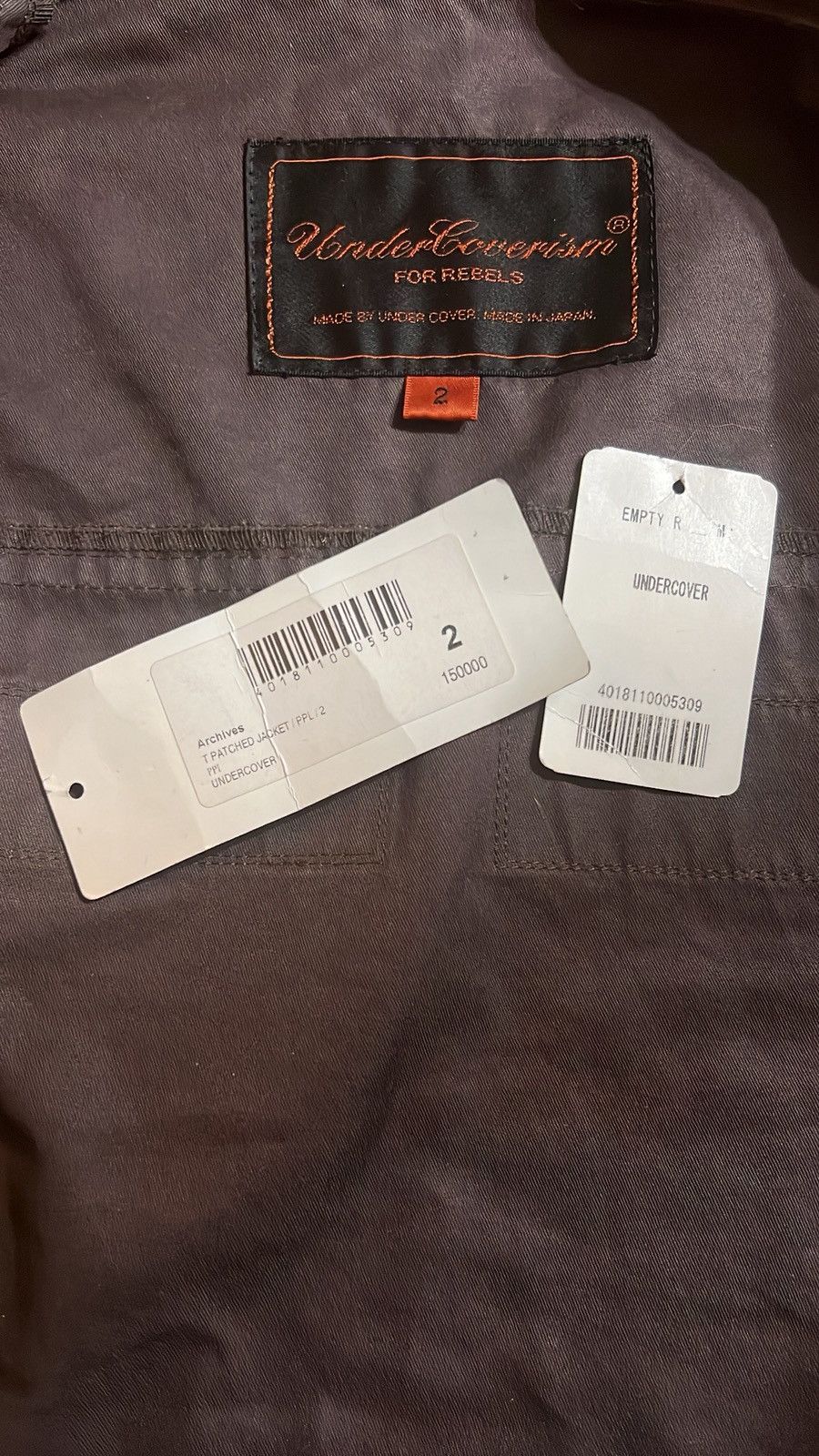 Undercover Undercover SS06 “T” Klaus / Chuuut Patch Work Jacket Size US M / EU 48-50 / 2 - 8 Thumbnail