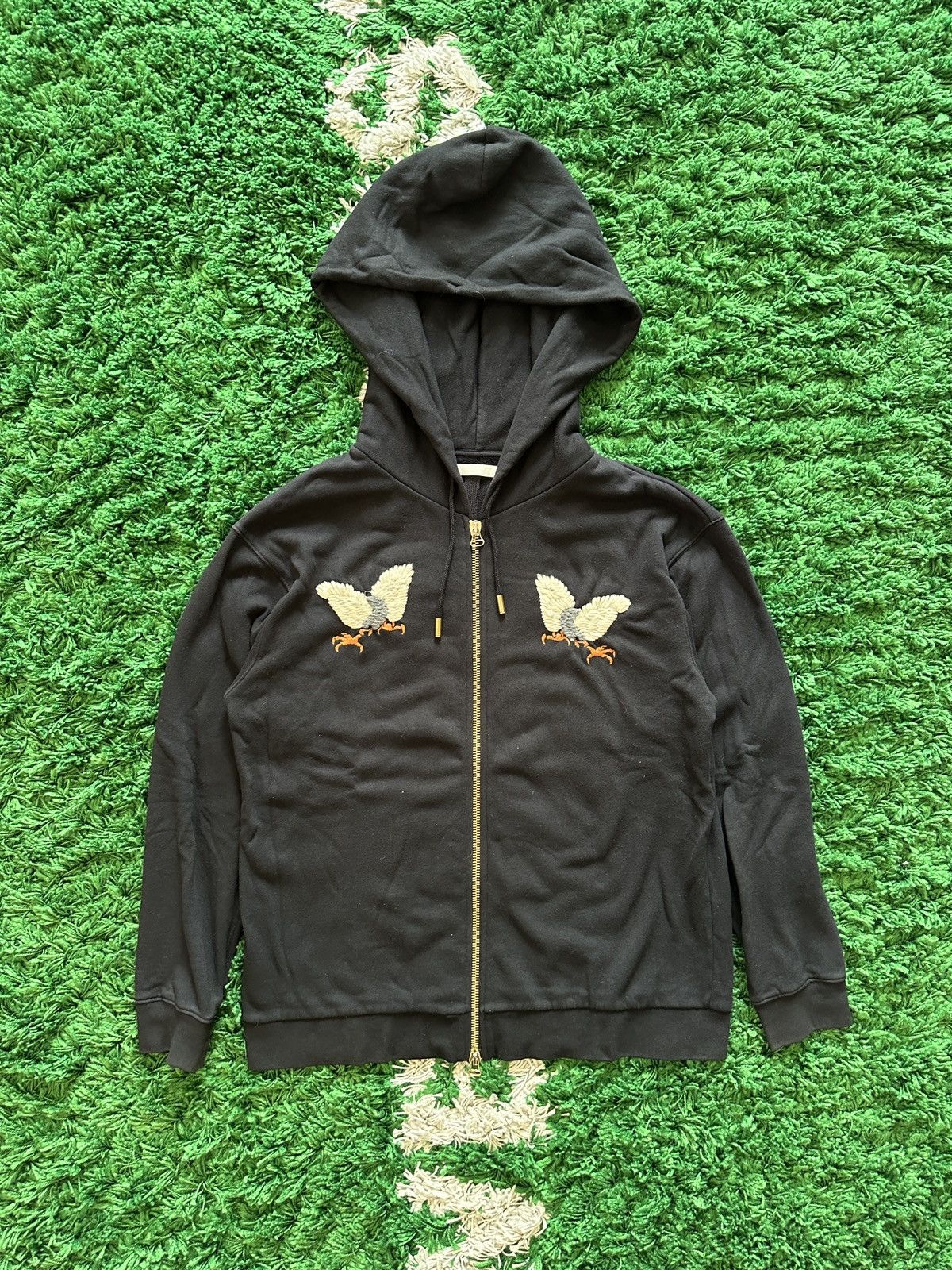 Off-White Off White Embroidered Eagle Zip Up Jacket Size US S / EU 44-46 / 1 - 1 Thumbnail
