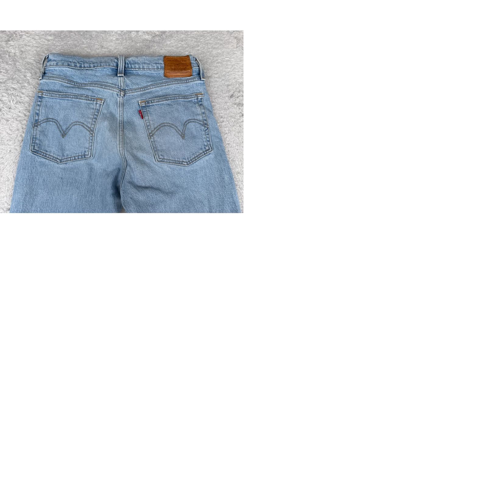 Levi's Levi's Jeans Womens 28 Blue Denim Wedgie Straight Distressed 28x26 Vintage No Size 28" / US 6 / IT 42 - 11 Thumbnail
