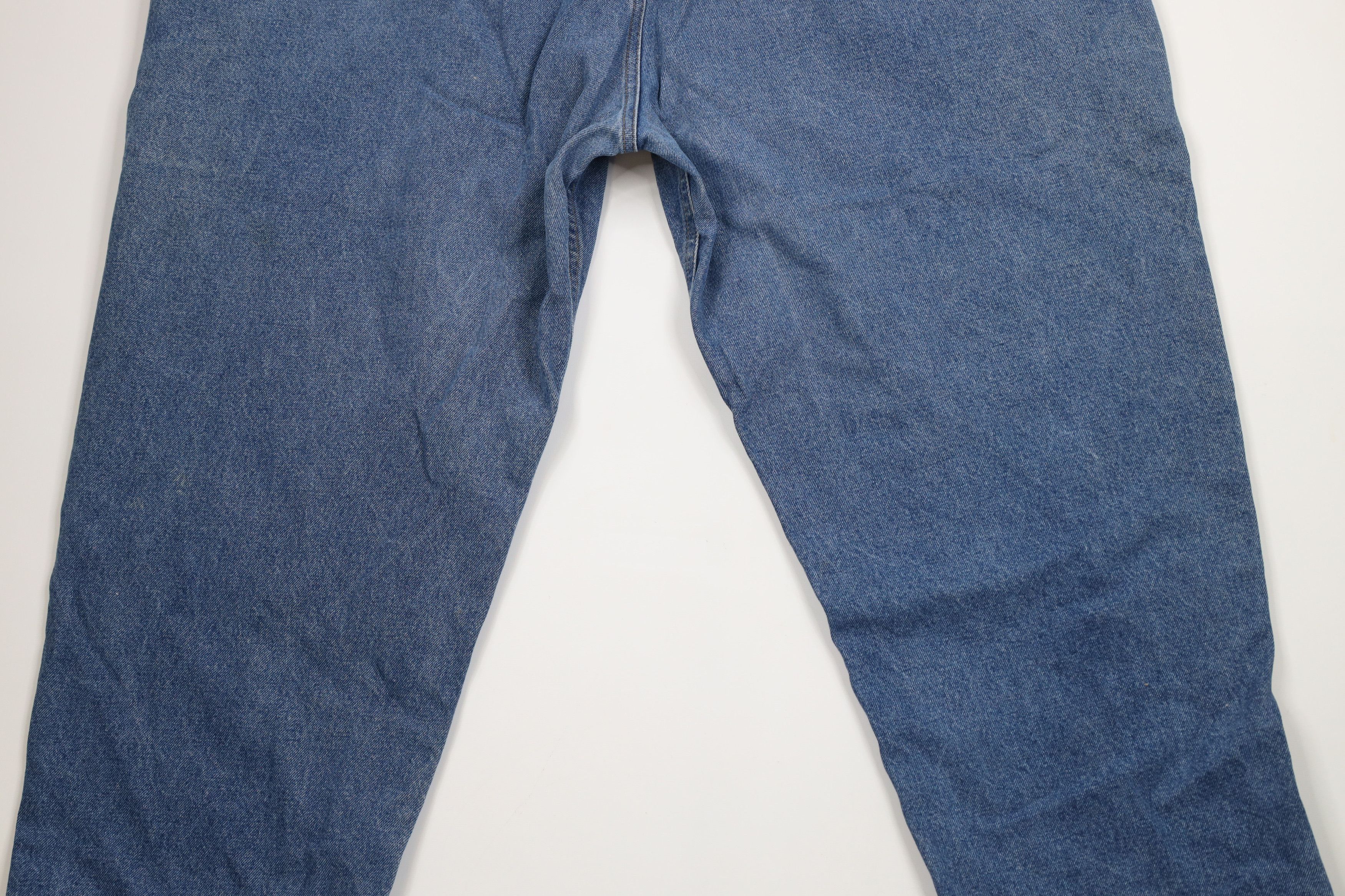 Carhartt × Vintage Vintage Y2K Carhartt Spell Out Relaxed Fit Wide Leg Jeans Size US 44 / EU 60 - 13 Thumbnail