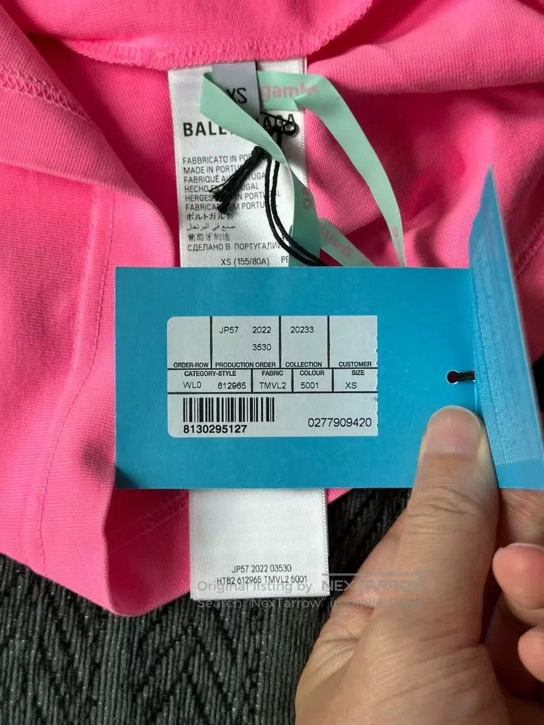 Balenciaga Balenciaga Charity Short Sleeve Size US XS / EU 42 / 0 - 3 Thumbnail