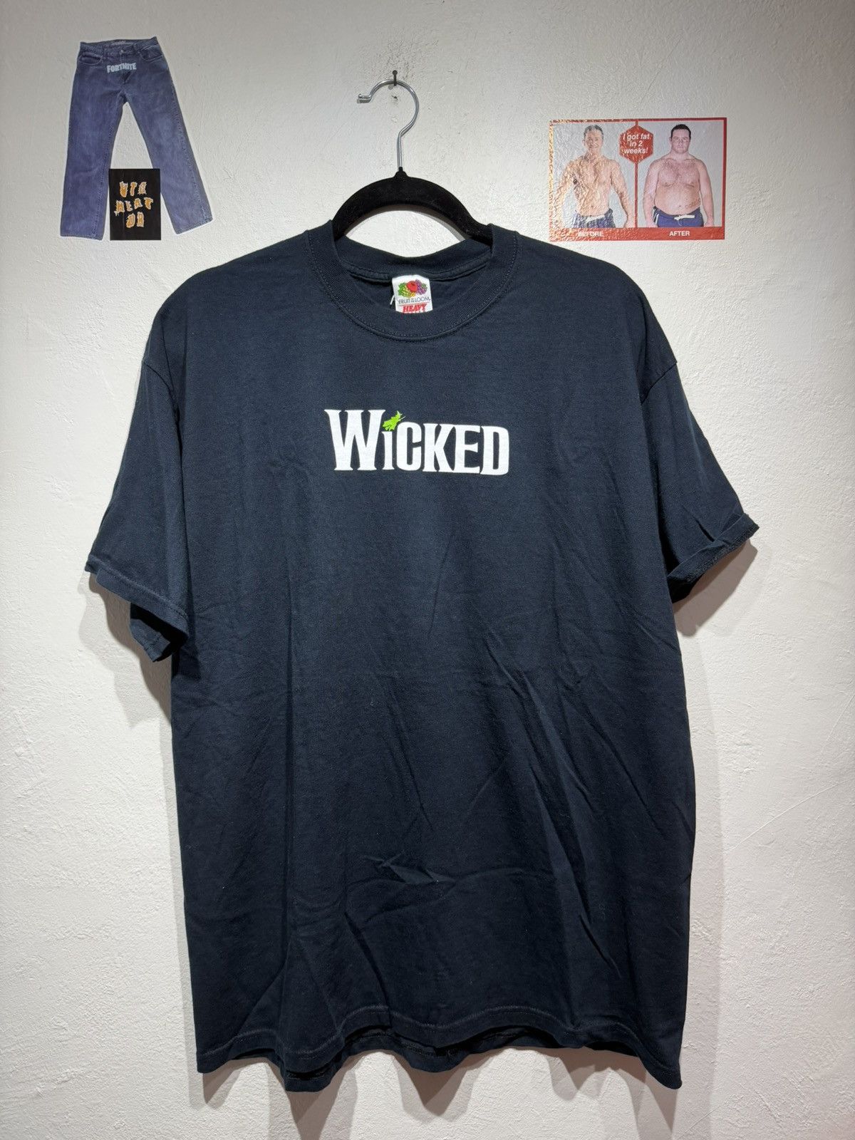 Vintage Vintage 90s Wicked Broadway tee Size US XL / EU 56 / 4 - 1 Thumbnail