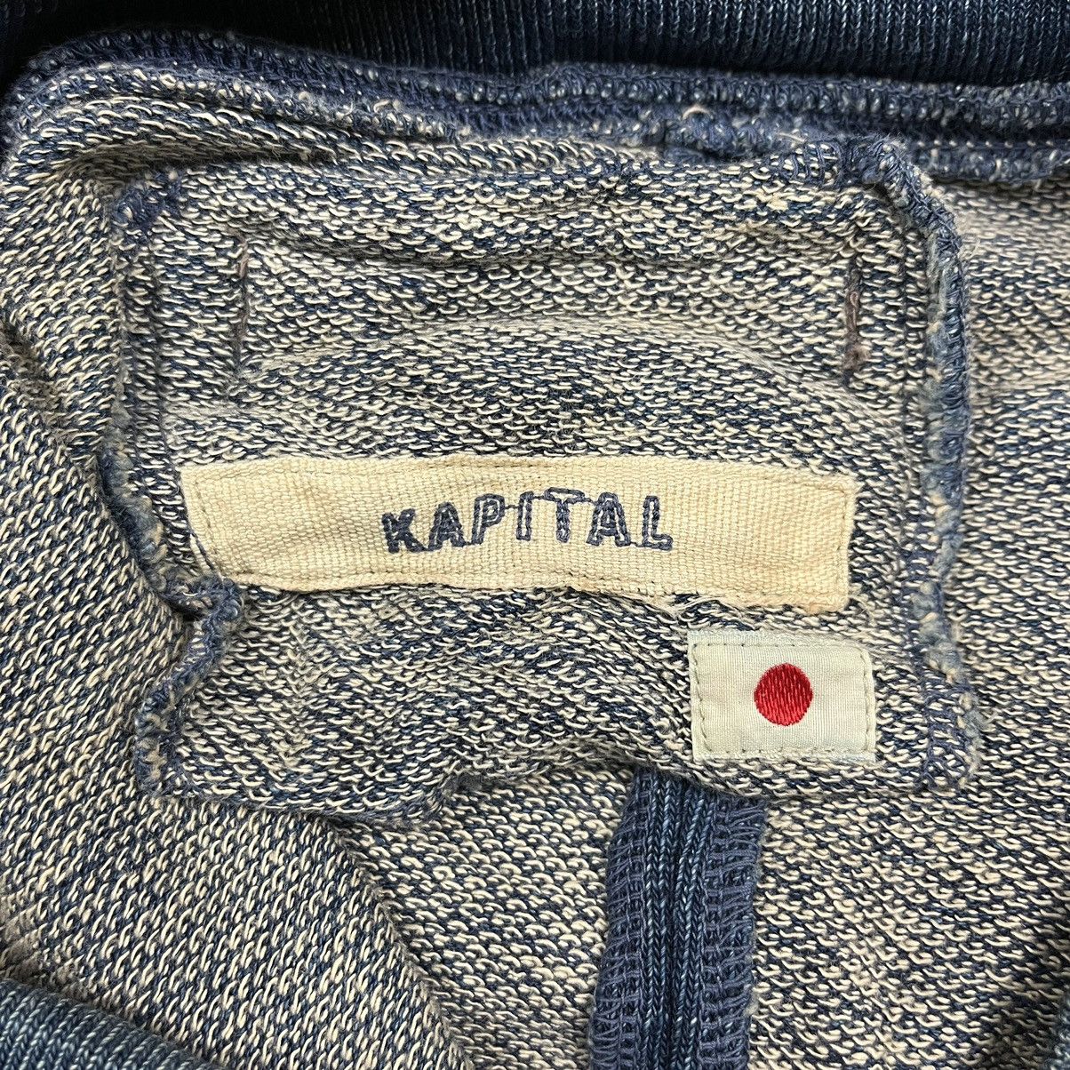 Kapital Kapital indigo big pocket cargo sweat pants Size US 32 / EU 48 - 12 Thumbnail