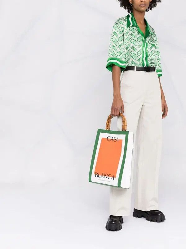Casablanca Size: OS / Mini Casa Tote Bag in Multicolor Size ONE SIZE - 2 Thumbnail