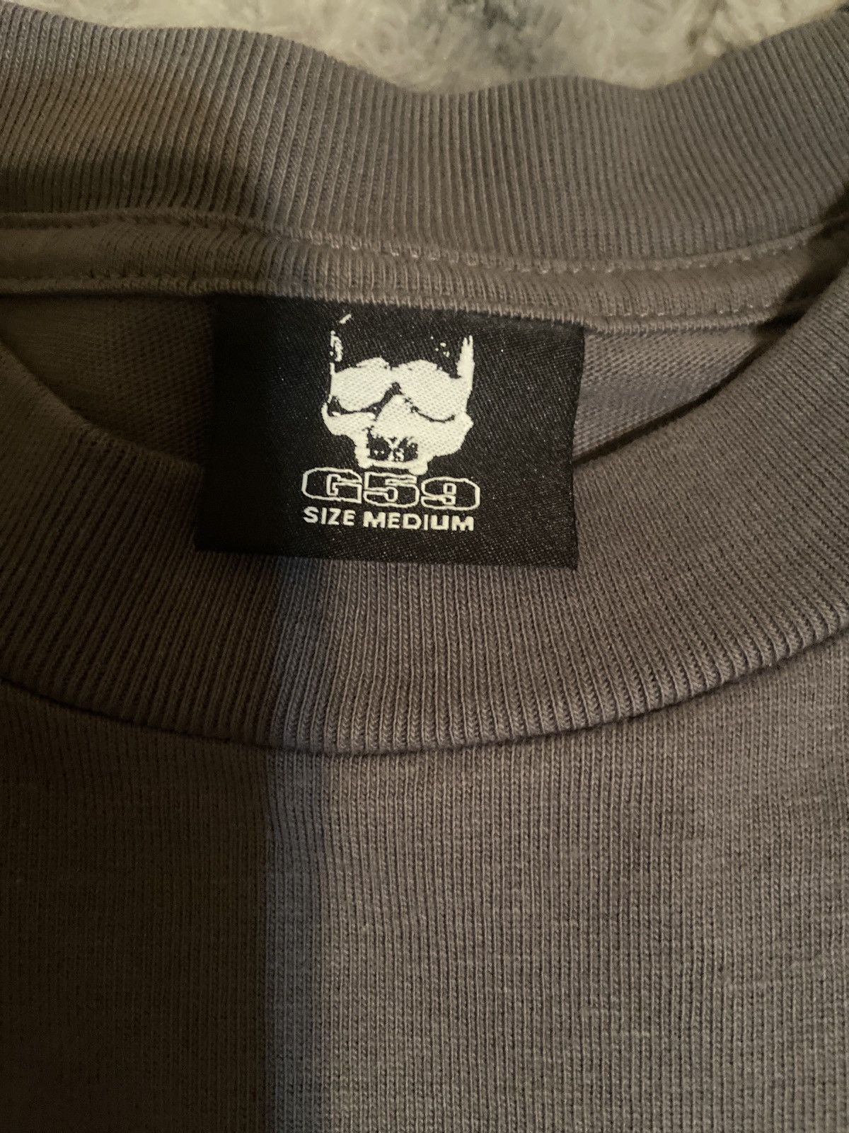 G59 Records Grey59 logo skull tee Size US M / EU 48-50 / 2 - 3 Thumbnail