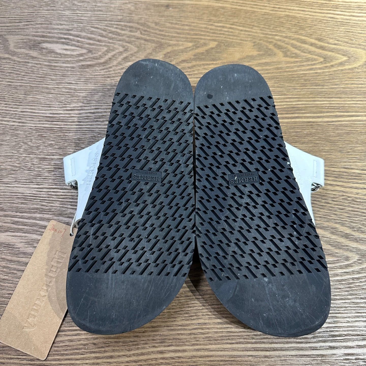 Hermes Hermes jan1117 Chypre flat slide sandal 38 EU Size US 7 / IT 37 - 6 Thumbnail