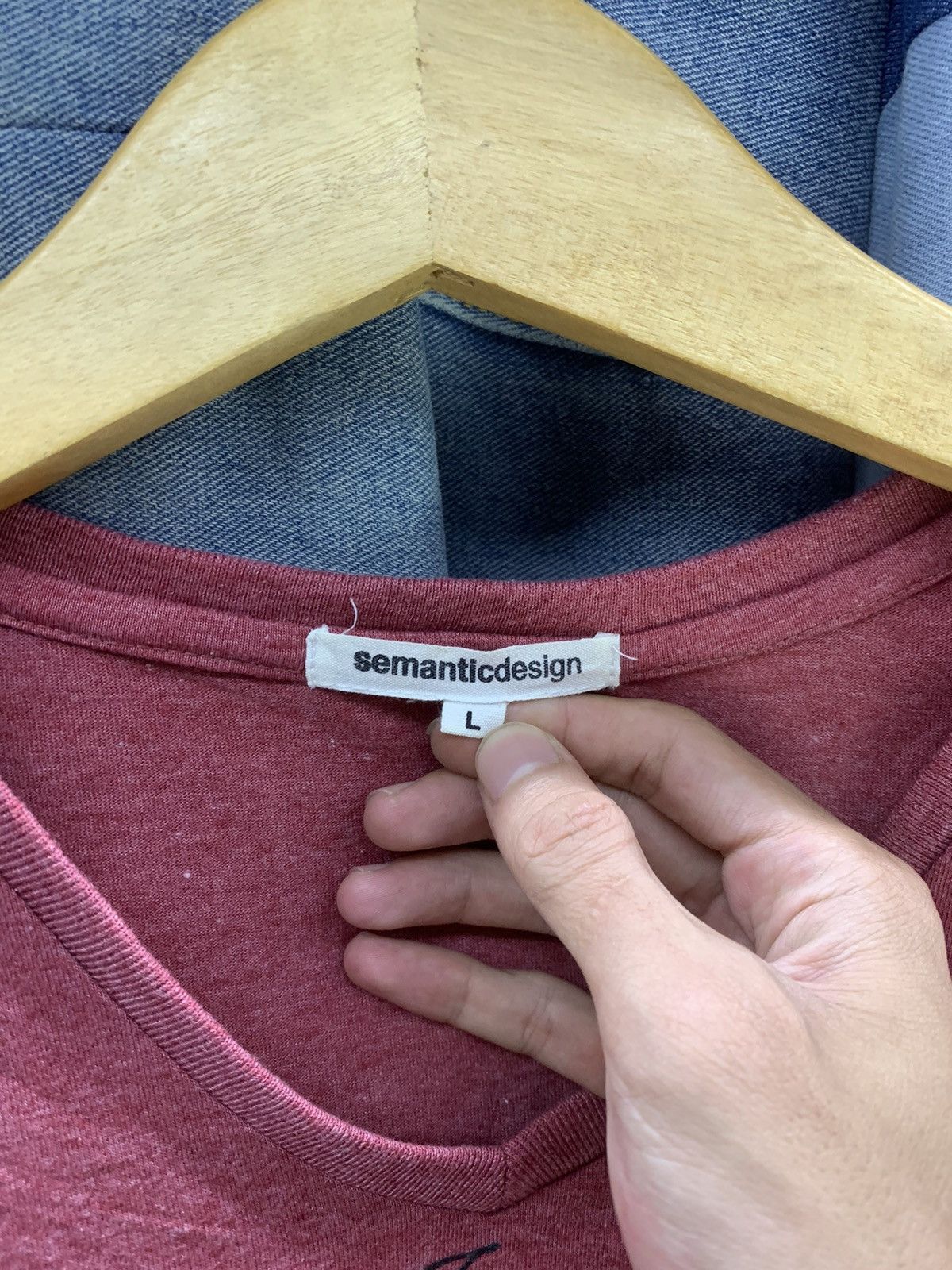 Hysteric Glamour × Japanese Brand × semanticdesign Semantic design qoute poem japanesebrand Size US M / EU 48-50 / 2 - 3 Thumbnail