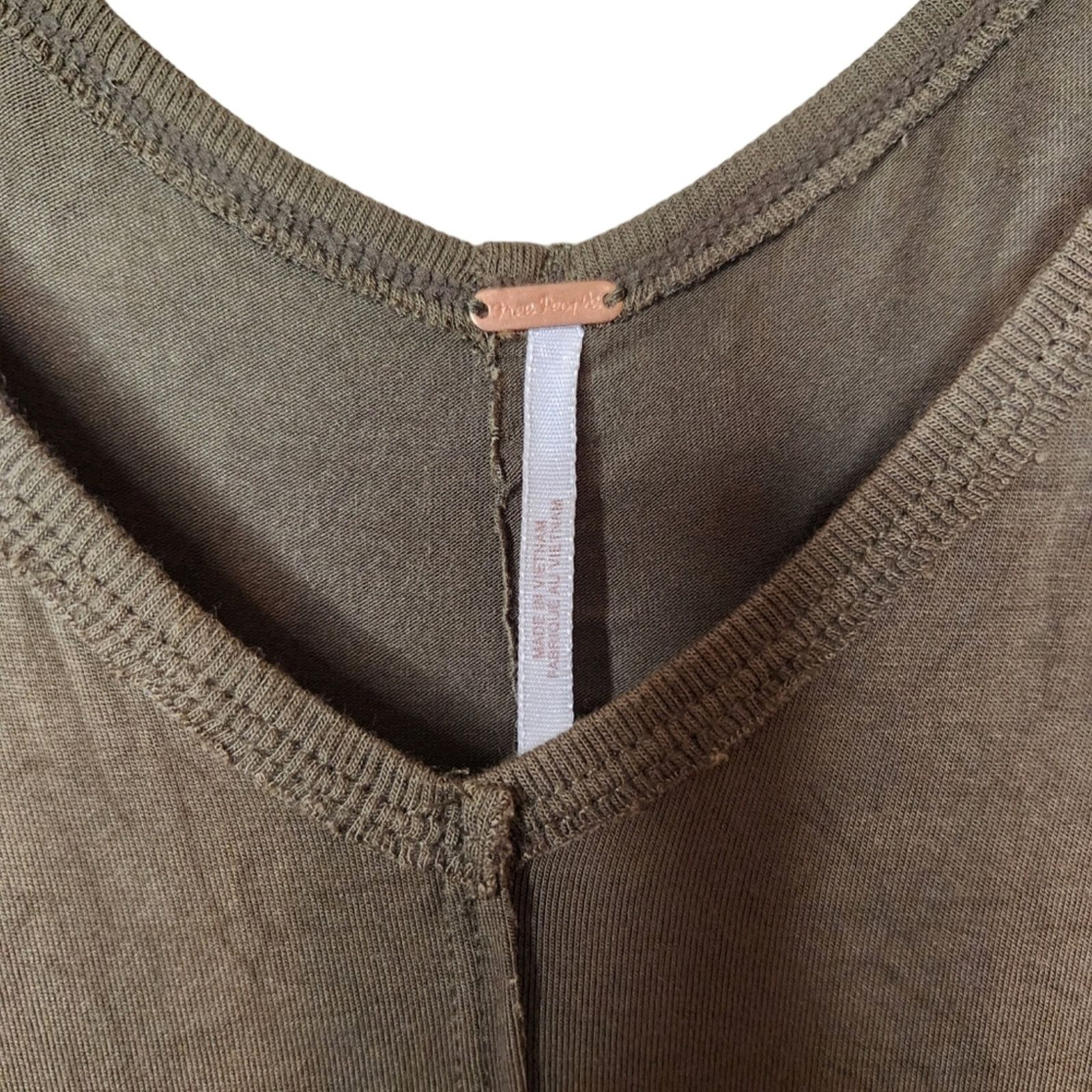 Free People Free People Lightweight Oversized Ribbed Sleeve top Small Size S / US 4 / IT 40 - 4 Thumbnail