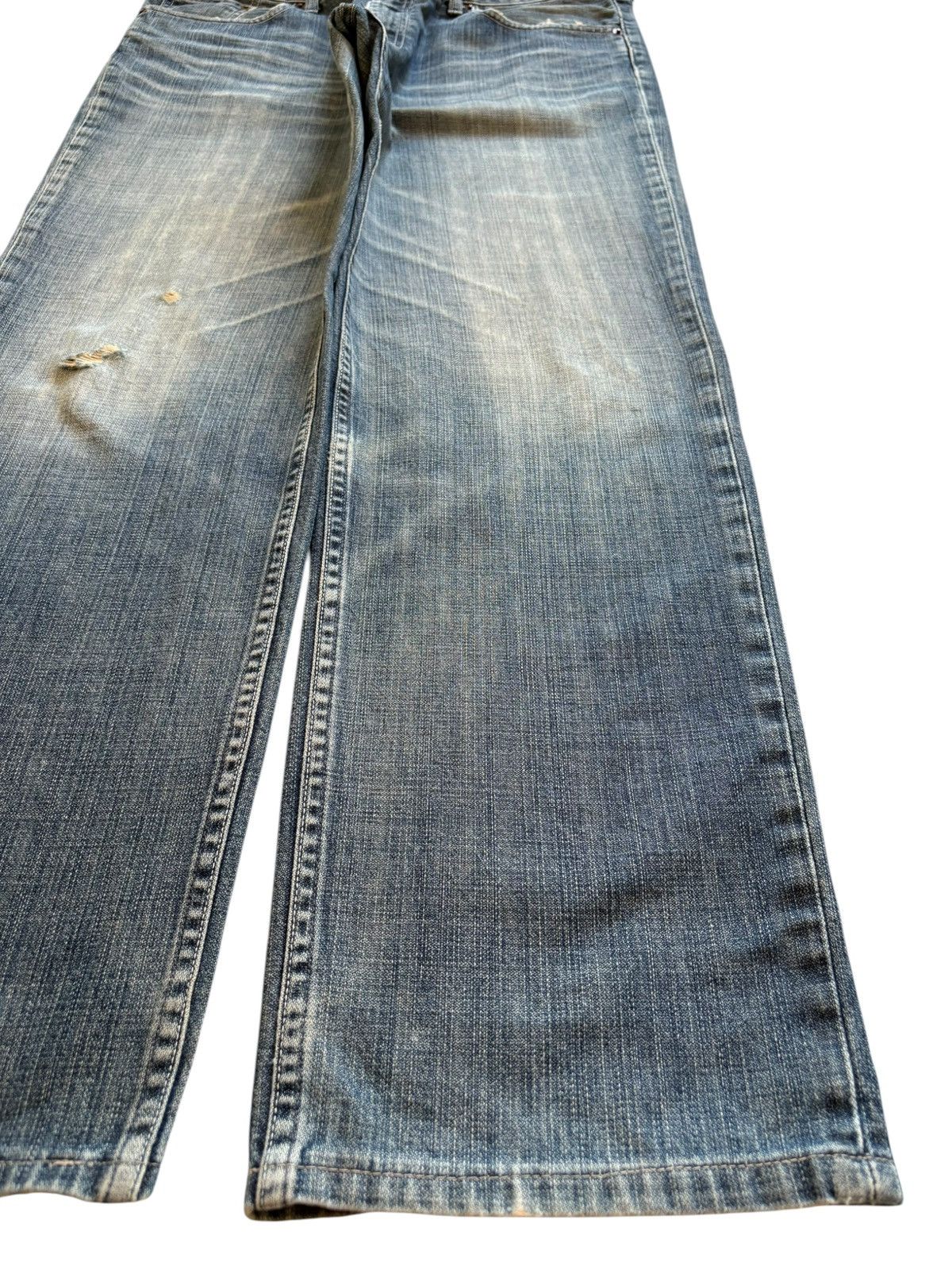 Levi's × Levi's Vintage Clothing Vintage 90s Levis 502 Mud Wash Distressed Loose Baggy Jeans Size US 34 / EU 50 - 7 Thumbnail