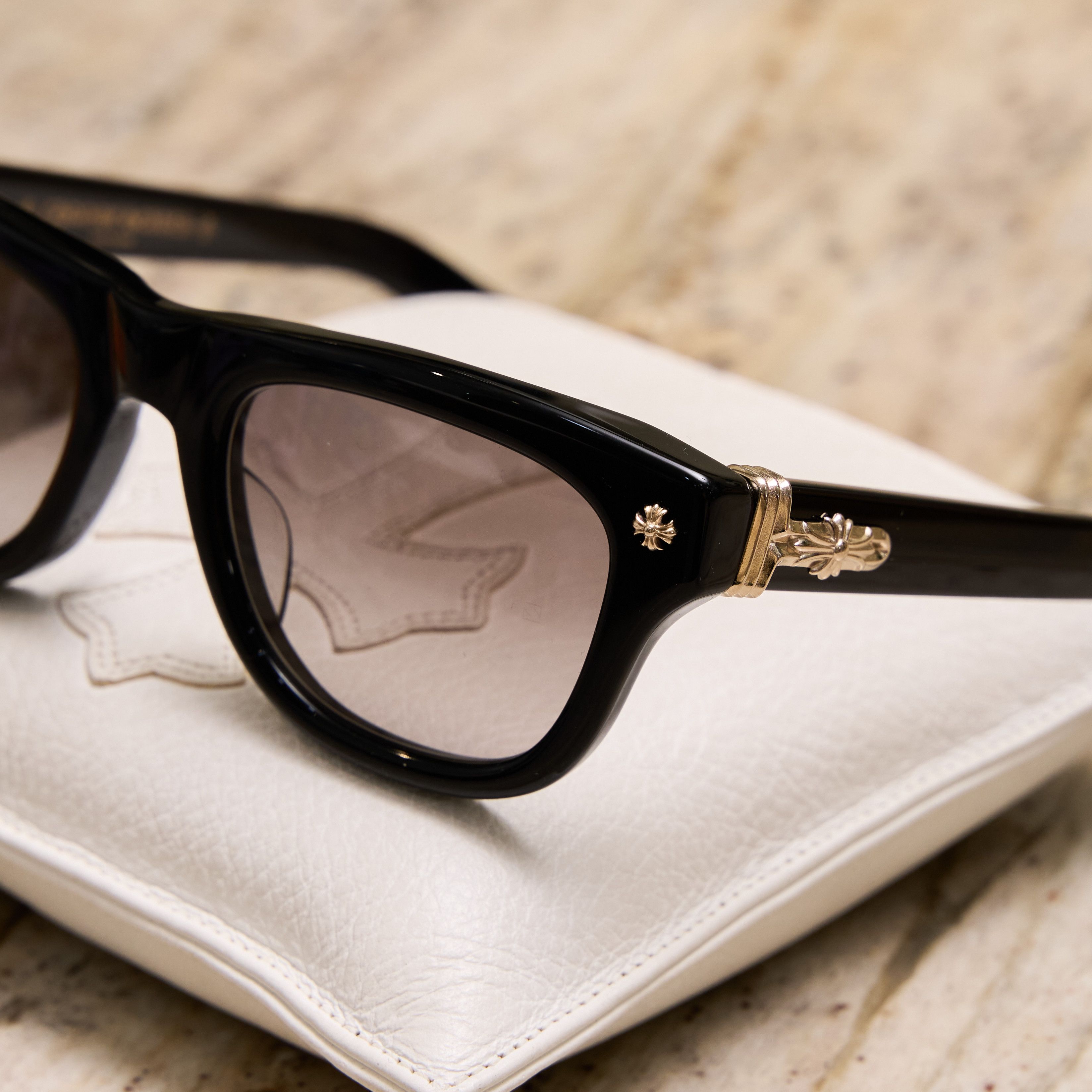 Chrome Hearts CHROME HEARTS TRITITSAGAIN BLACK/18KGP-SUN Size ONE SIZE - 3 Thumbnail