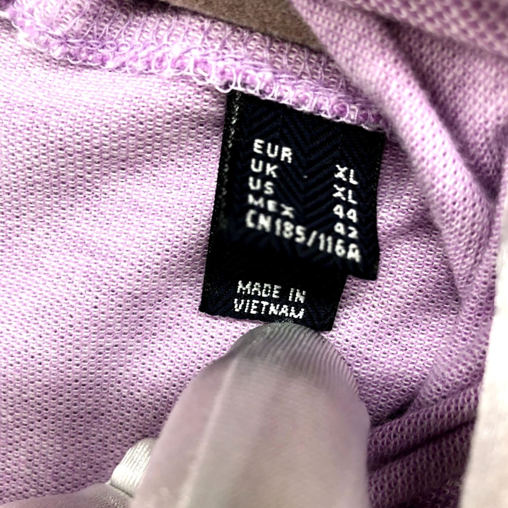 Vintage Cortefiel Polo Shirt Mens L Purple Short Sleeve Cotton Knit Button Front Collared Size US L / EU 52-54 / 3 - 7 Thumbnail