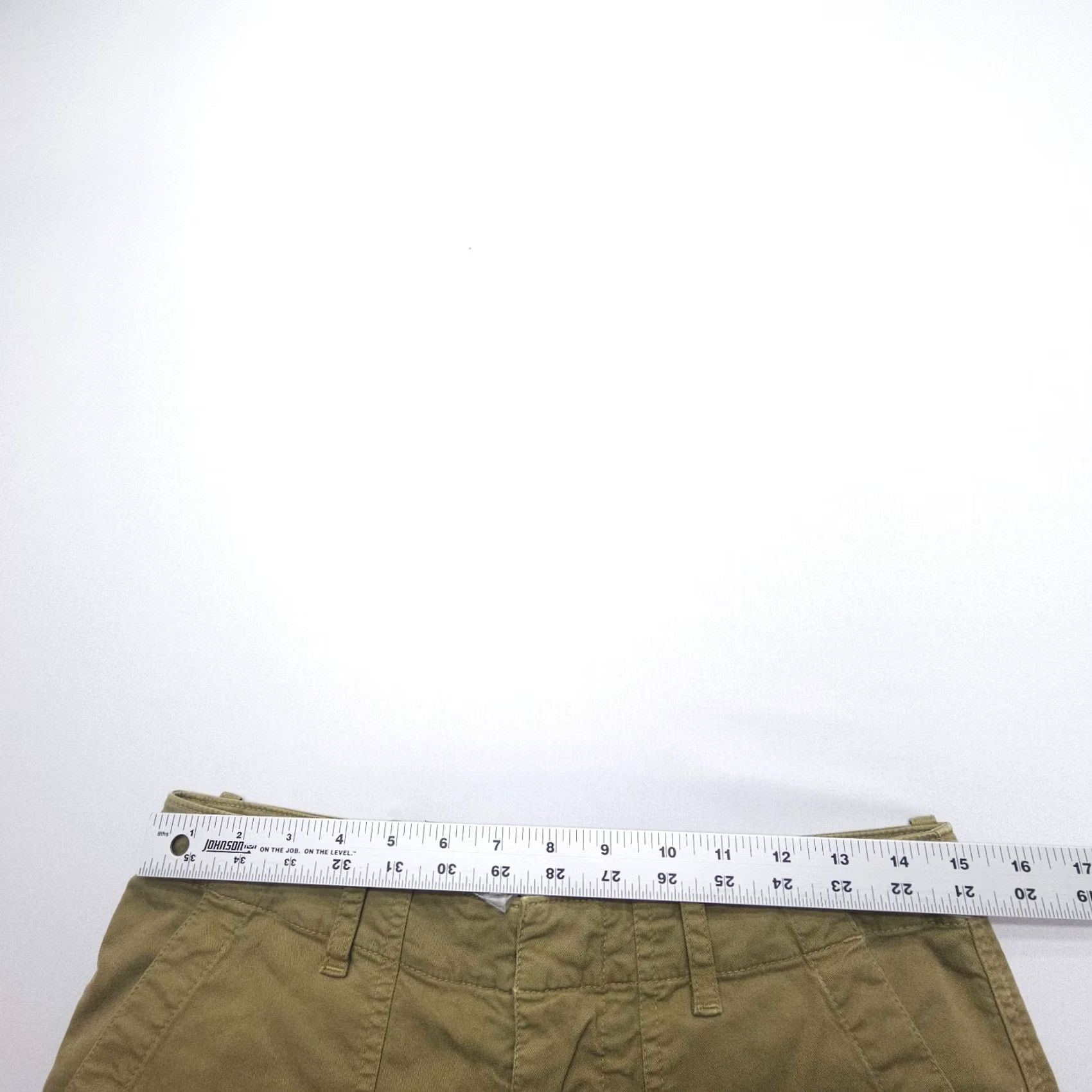 Nili Lotan Nili Lotan Jenna Cropped Pants Military Green Stretch Twill Size 2 Regular Inseam 28 in EUC Size 26" / US 2 / IT 38 - 7 Thumbnail