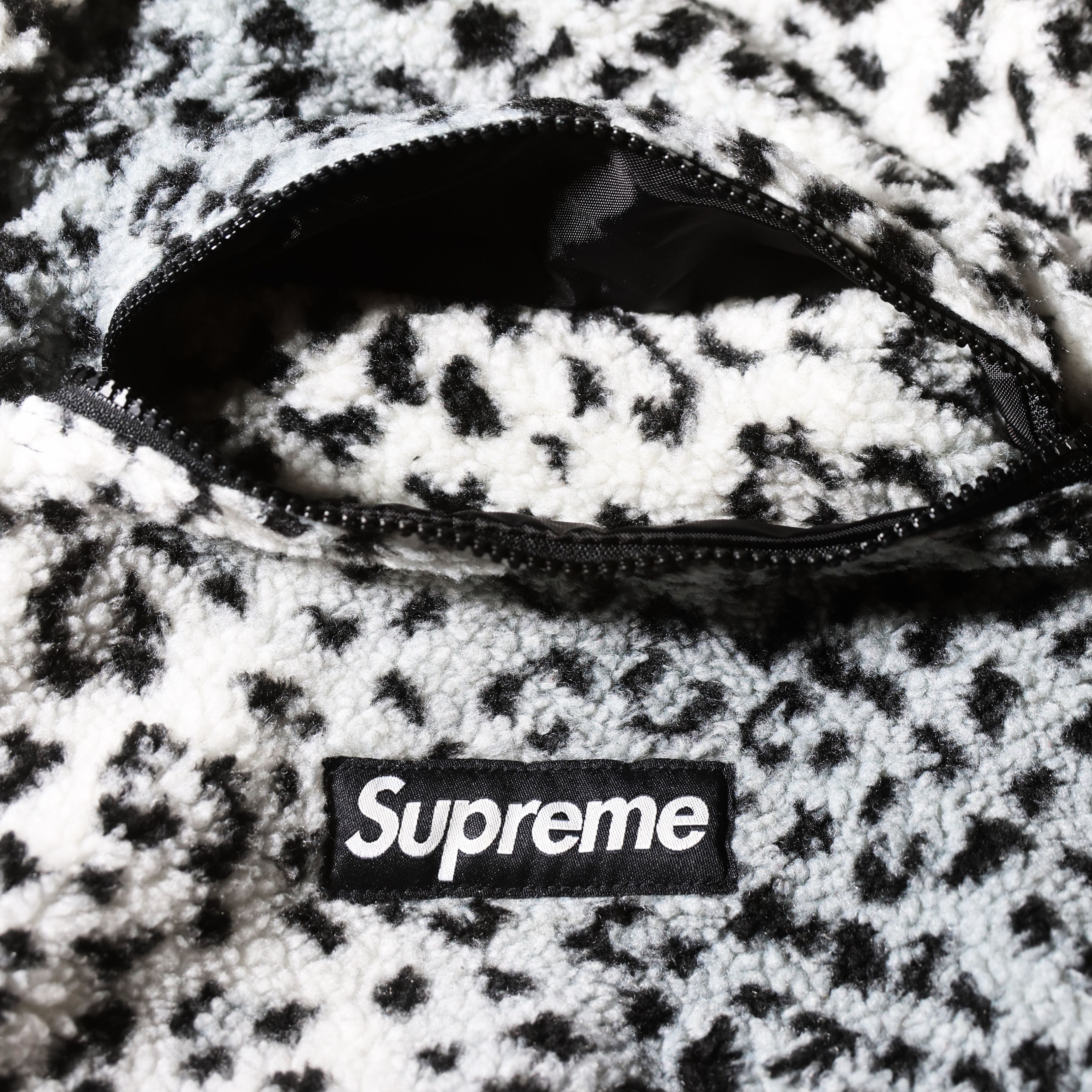 Supreme 17FW SUPREME LEOPARD FLEECE BACKPACK Size ONE SIZE - 6 Thumbnail