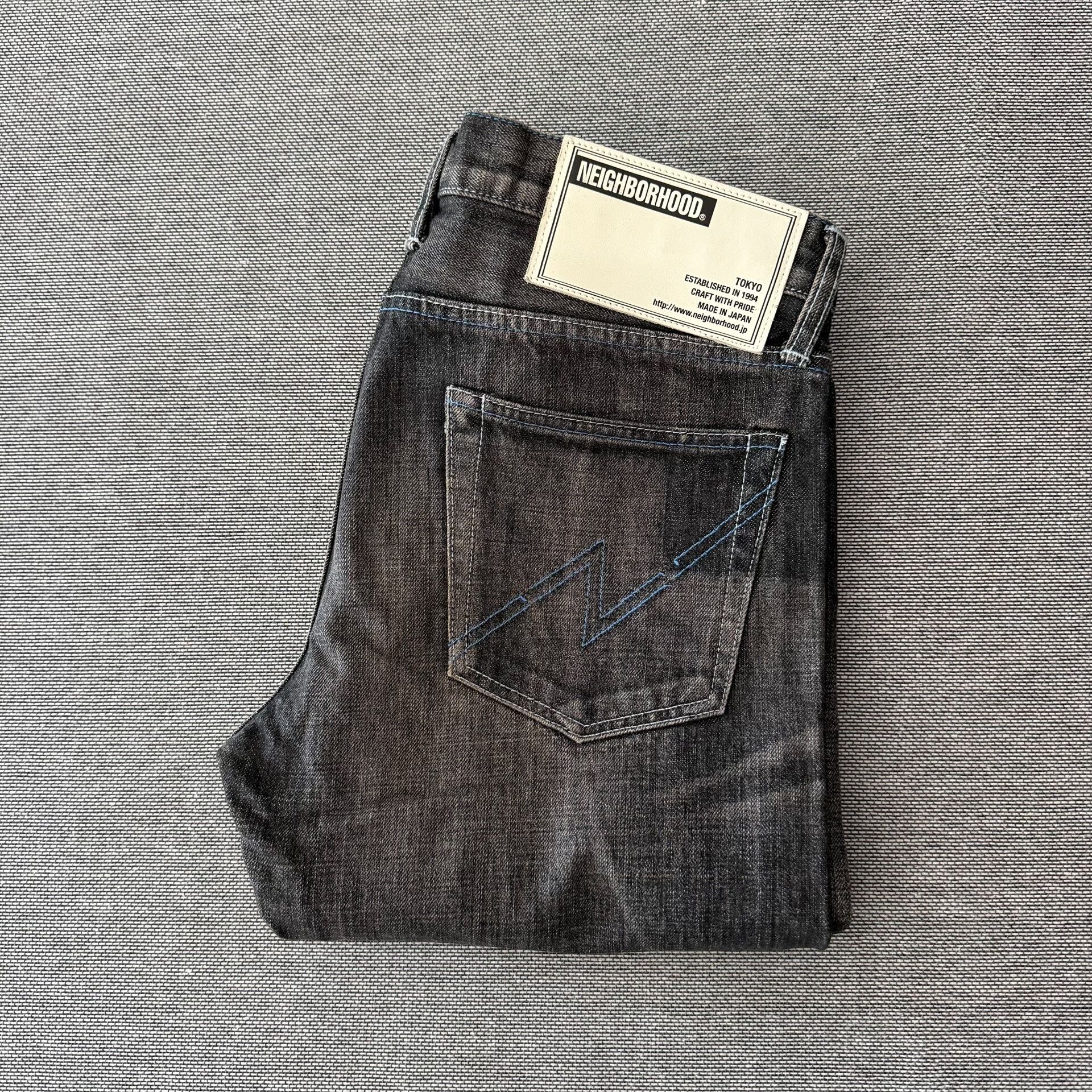 Neighborhood Neighborhood 18ss Basic Washed Jeans Size US 36 / EU 52 - 1 Thumbnail