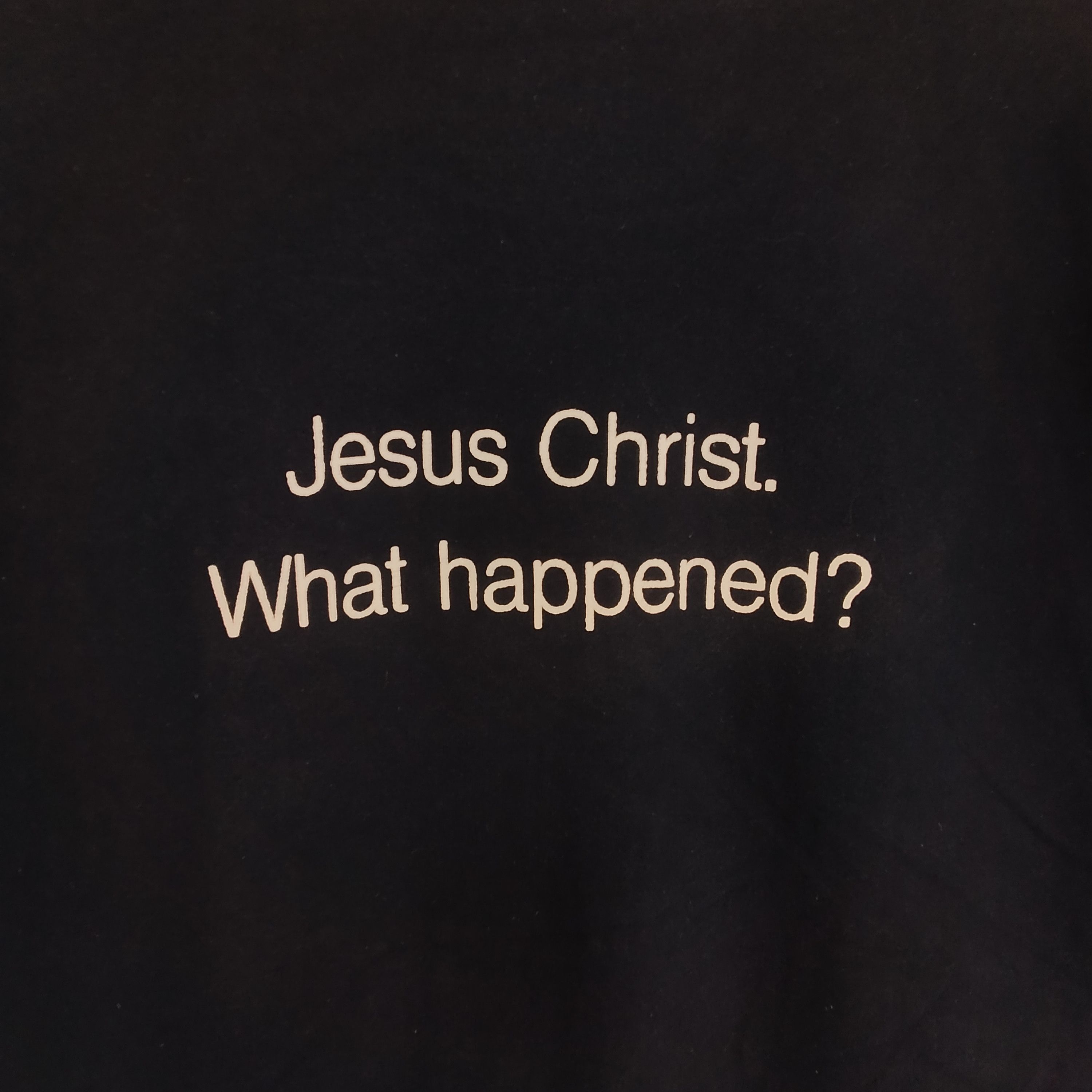 Supreme OG Supreme Jesus Christ. What Happened? T-shirt Size US XL / EU 56 / 4 - 7 Thumbnail