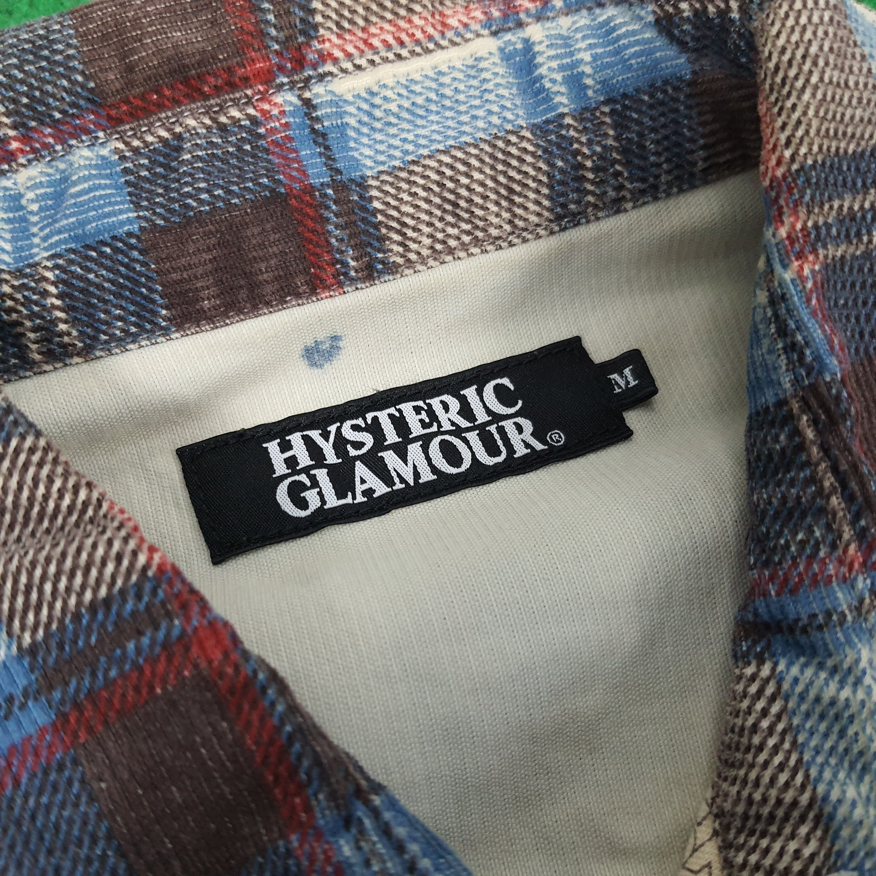 Hysteric Glamour × Japanese Brand Vintage Hysteric Glamour Button Up Custom Logo Shirts Size US M / EU 48-50 / 2 - 5 Thumbnail