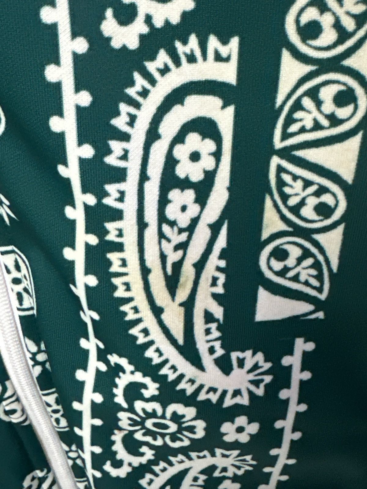 Palm Angels Palm Angels Track Jacket Green Paisley Size US S / EU 44-46 / 1 - 3 Thumbnail