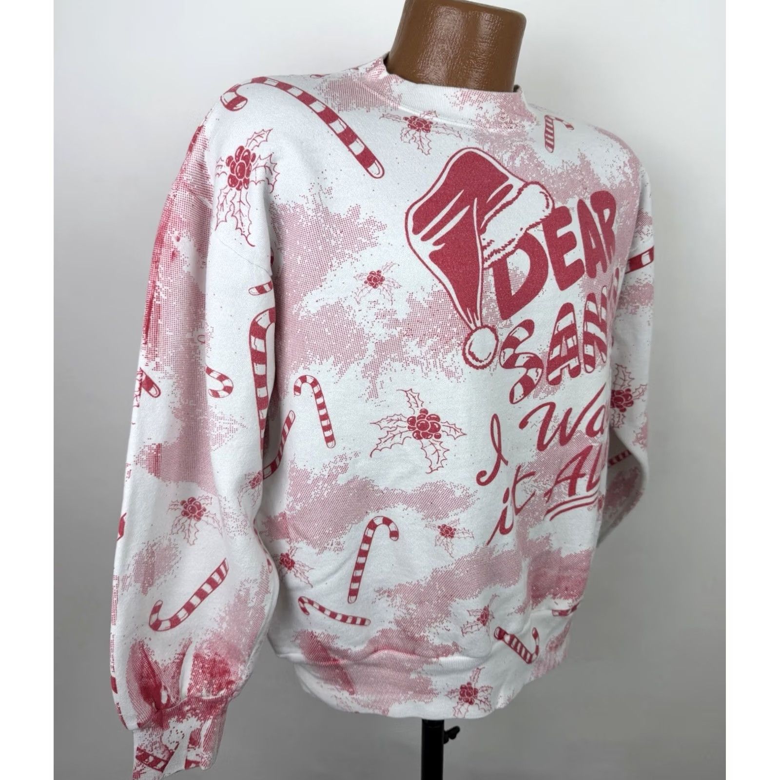 Gloverall VINTAGE Mens Small Christmas Sweatshirt Shirt Size US S / EU 44-46 / 1 - 7 Thumbnail
