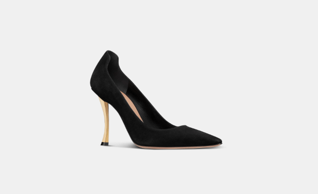 image of Dior O1Bcso1Str0224 Pump Heel Shoesed In Black Shoes, Women's (Size 8)
