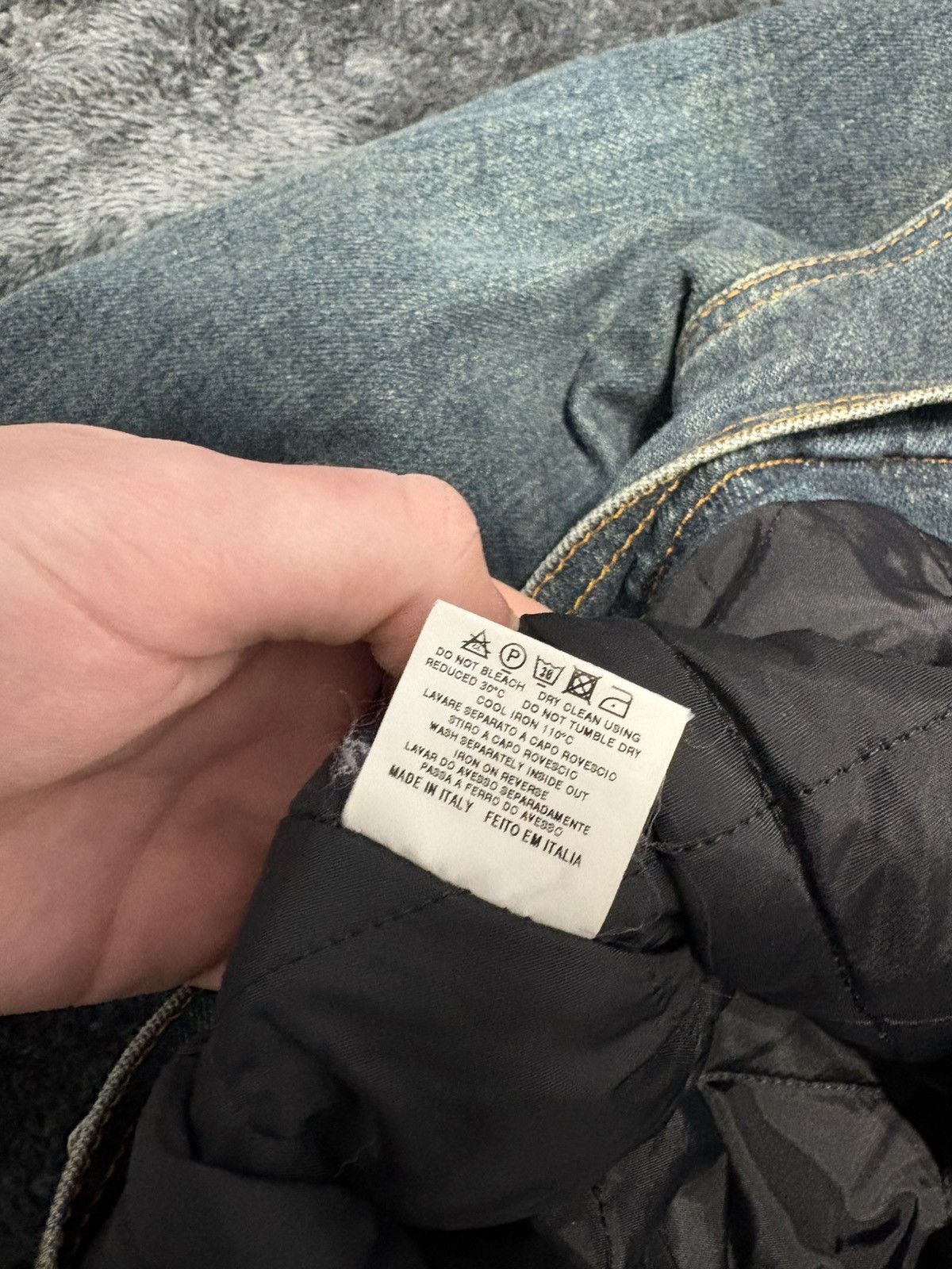 Moschino RARE Vintage Moschino Heavy Y2K Denim Jacket Size M / US 6-8 / IT 42-44 - 8 Thumbnail