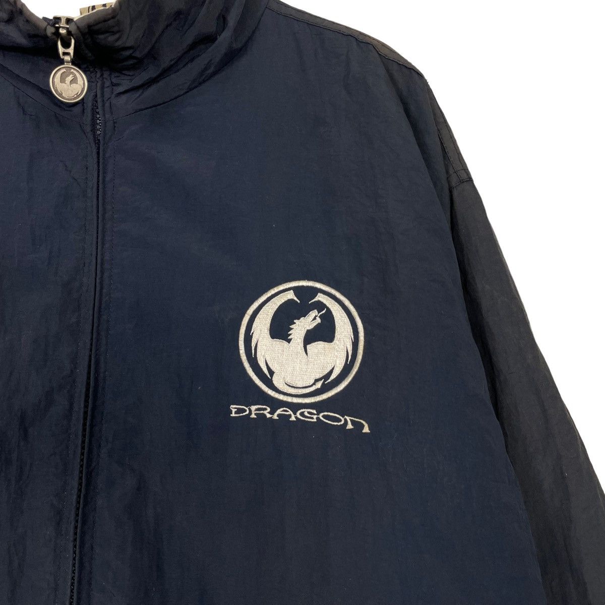 Japanese Brand 💥VTG DRAGON OPTICAL SURFER BIG LOGO JACKET Size US XL / EU 56 / 4 - 6 Thumbnail