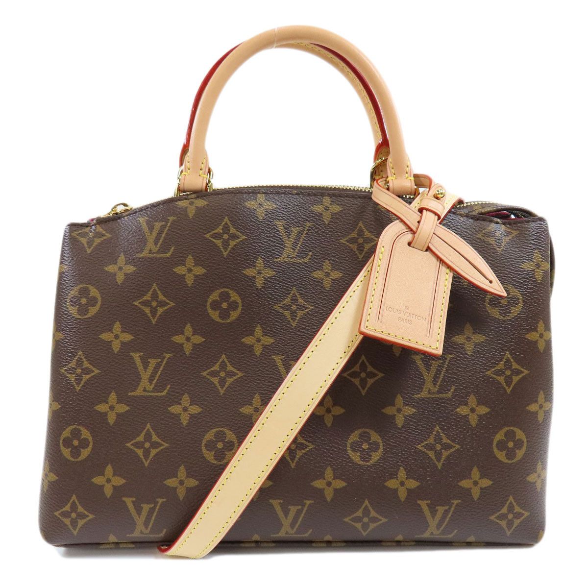 Louis Vuitton Petit Palais Monogram Handbag Monogram Canvas