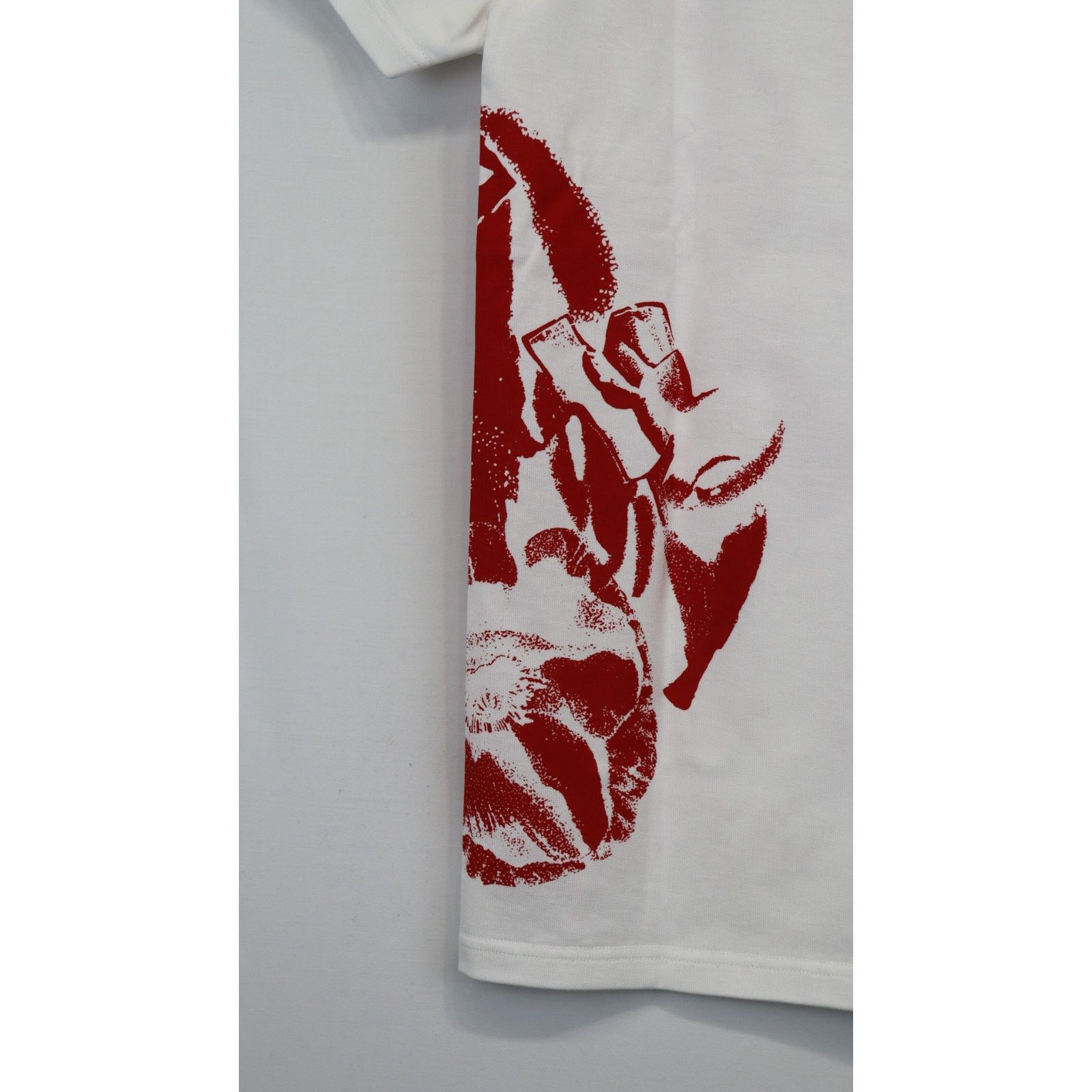 Alexander McQueen o1rshd1 ***Defective / T-Shirt in White/Red Size US S / EU 44-46 / 1 - 11 Thumbnail