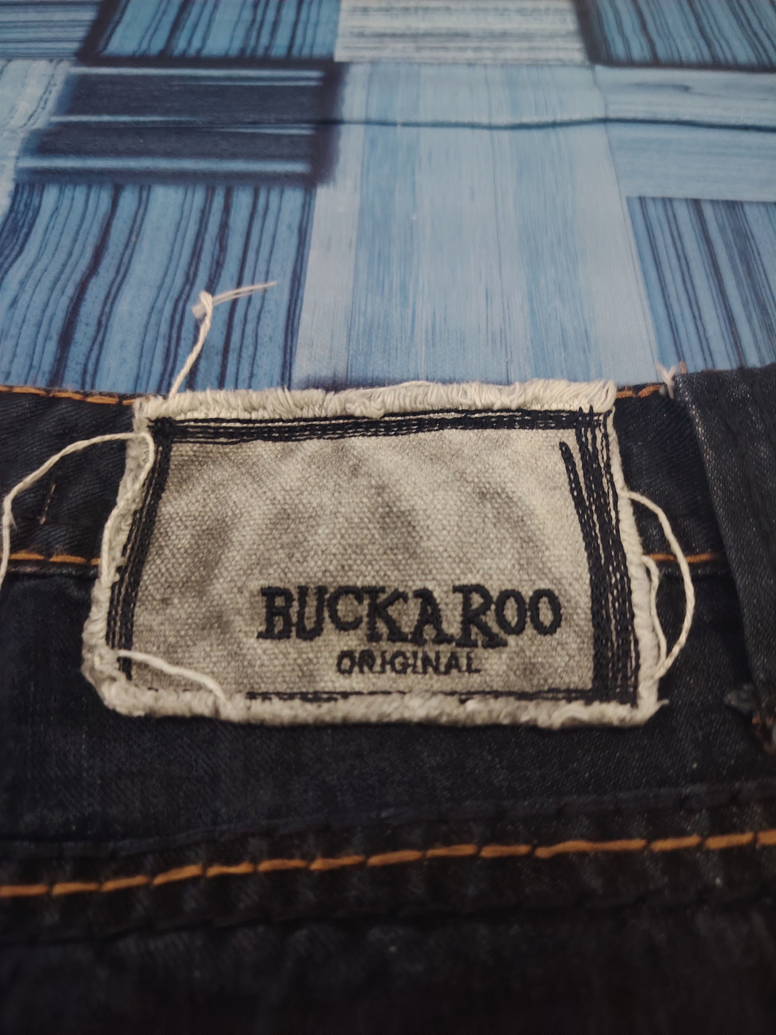 BUCKAROO Japanese Buckaroo Jeans Brown Stitch Size US 32 / EU 48 - 14 Thumbnail