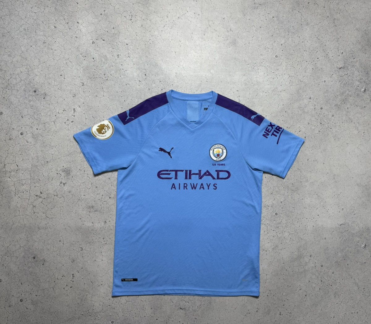 Puma Puma FC Manchester City Vintage Football Soccer Jersey Size US L / EU 52-54 / 3 - 2 Thumbnail