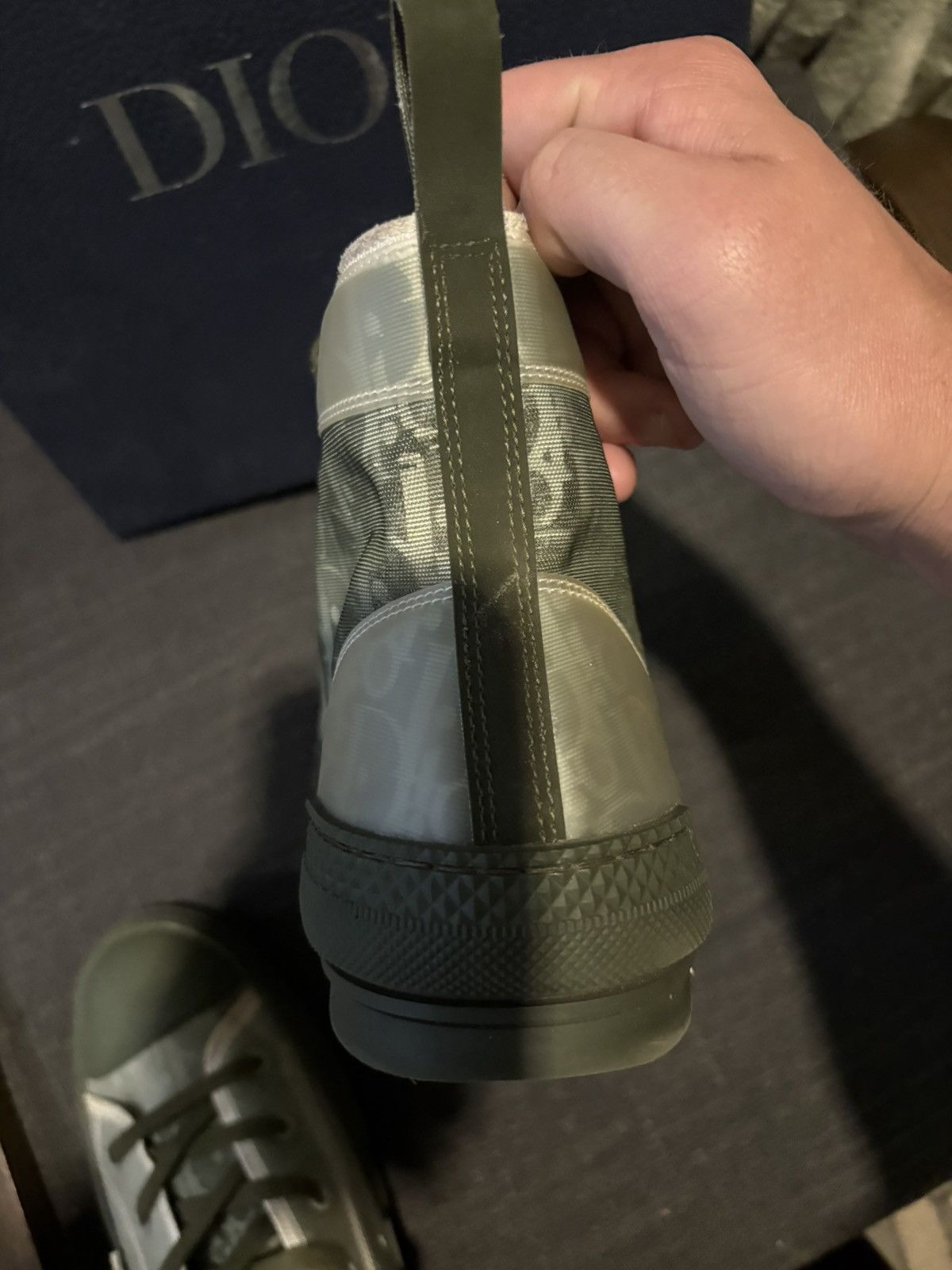 Dior Dior B23 Olive Oblique Canvas Size US 11 / EU 44 - 15 Thumbnail