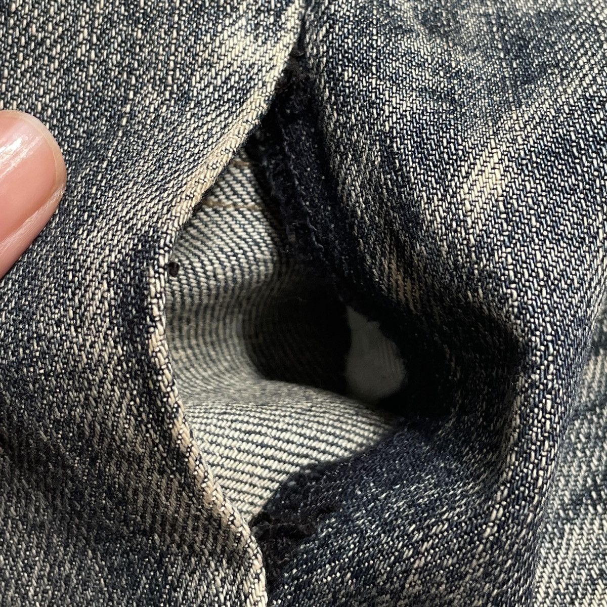 If Six Was Nine × Japanese Brand × Le Grande Bleu (L.G.B.) Vintage Japanese Brand Edge x Rupert Jeans 2000s Size US 31 - 9 Thumbnail