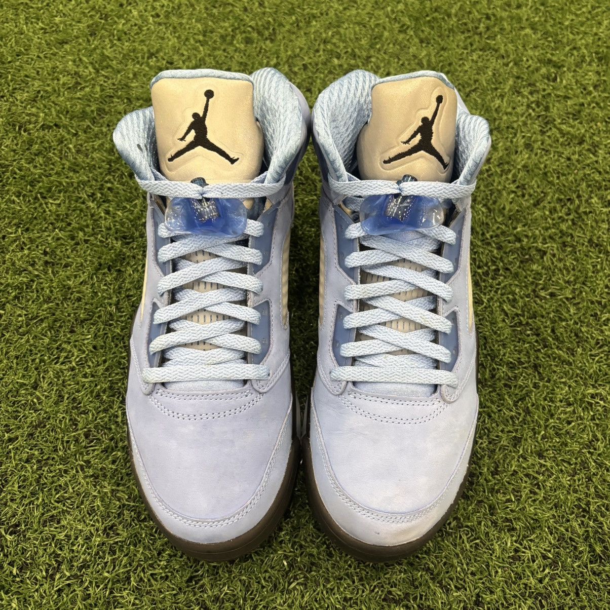 Jordan Brand Size 9 -Jordan 5 Retro UNC University Blue Flawless With Box Size US 9 / EU 42 - 3 Thumbnail