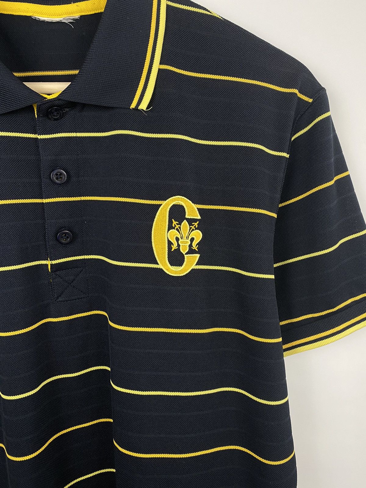 Conte of Florence 🇮🇹 Vintage 90s Conte Of Florence Polo T-Shirt Y2K Rare Retro Size US L / EU 52-54 / 3 - 4 Thumbnail