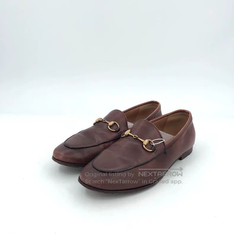 Gucci Gucci Dark brown horse buckle casual loafers Size US 6.5 / IT 36.5 - 1 Thumbnail