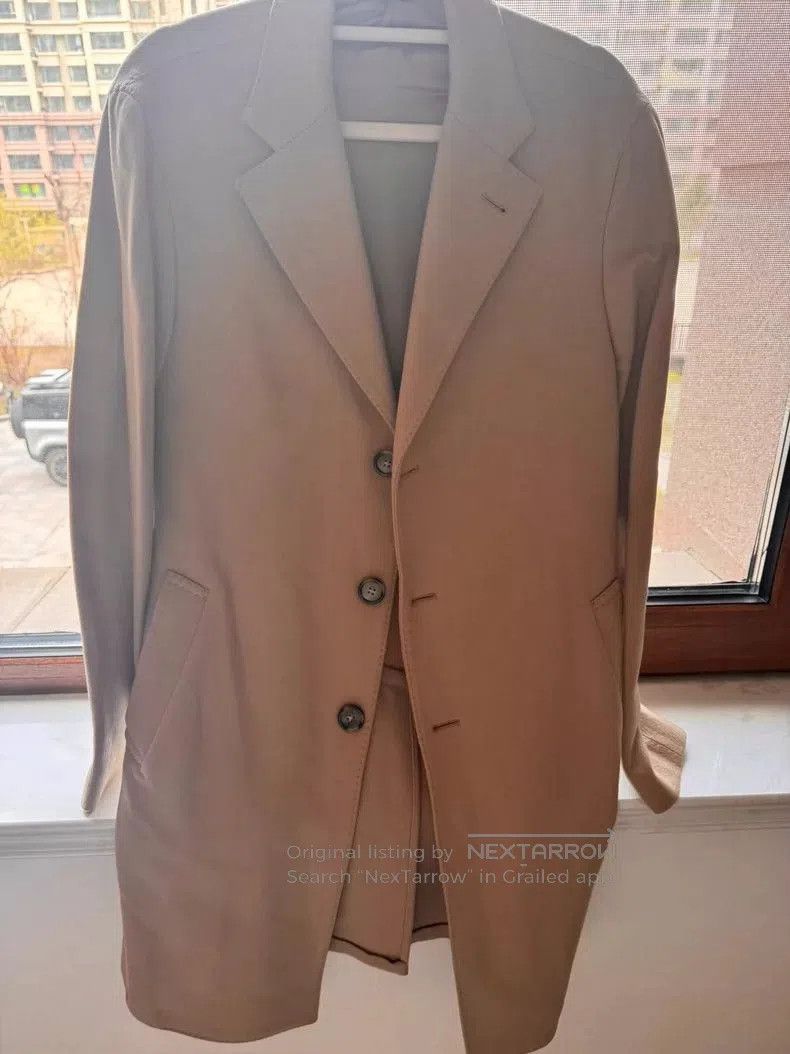 Loro Piana Loro Piana Men's Cashmere Collar Coat. Size US M / EU 48-50 / 2 - 1 Thumbnail