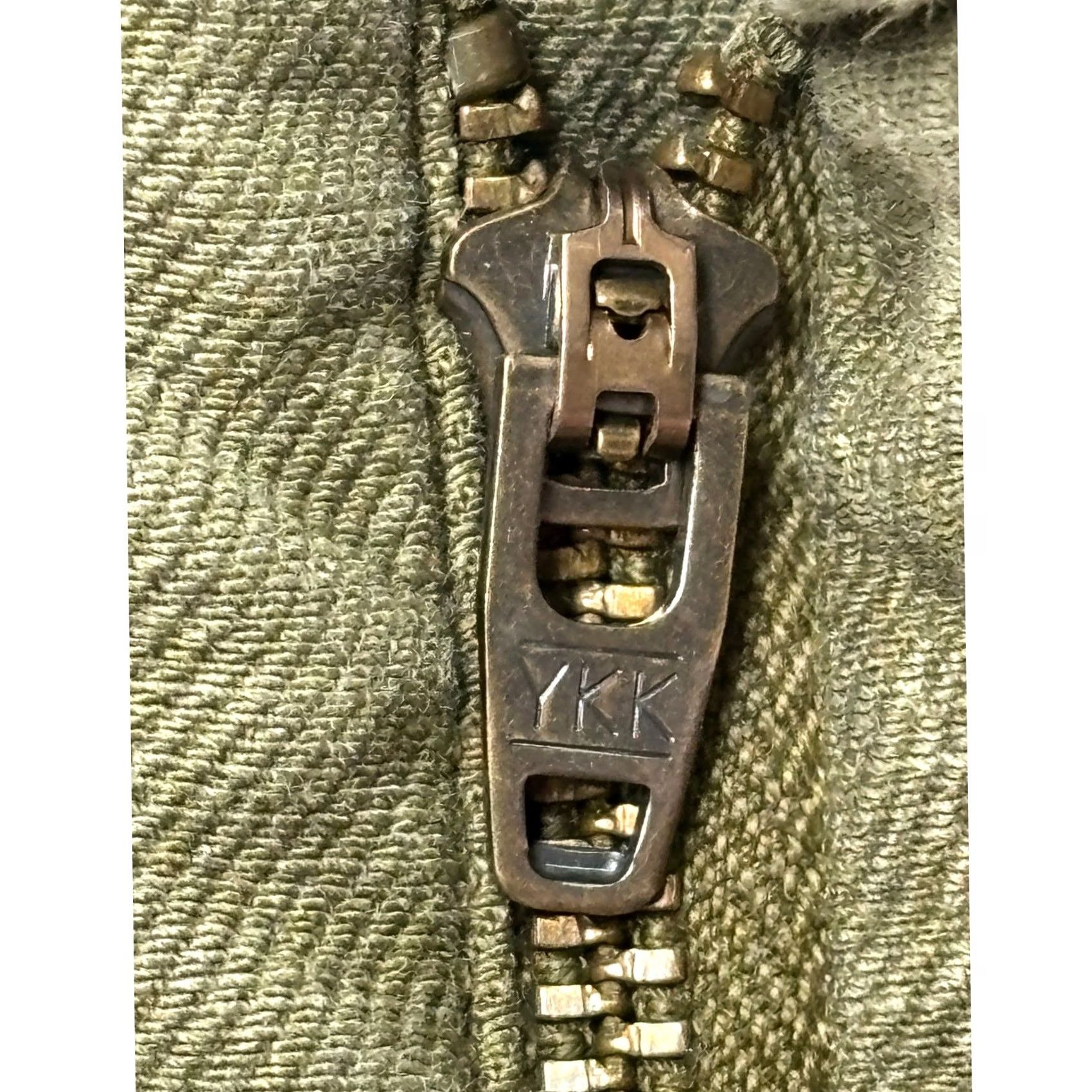 Faherty Faherty Women Olive Green Twill Stretch Patch Pocket Pants WBS2330-MYO 25x30 Size 42" / US 20 - 2 Thumbnail