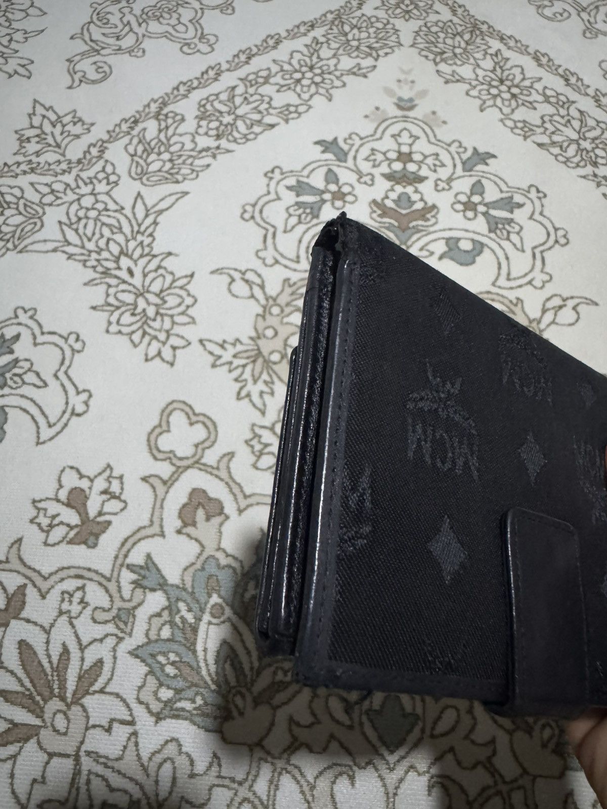 MCM × Vintage VTG MCM Munchen Monogram Bifold Medium Size Size ONE SIZE - 9 Thumbnail