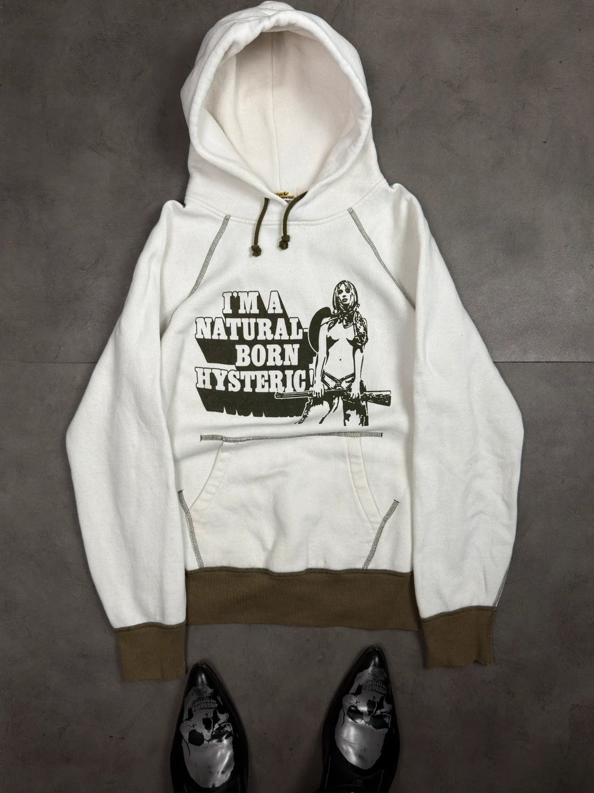 Hysteric Glamour Hysteric Glamour 90’s archive slim fit Y2K hoodie Size US S / EU 44-46 / 1 - 2 Thumbnail